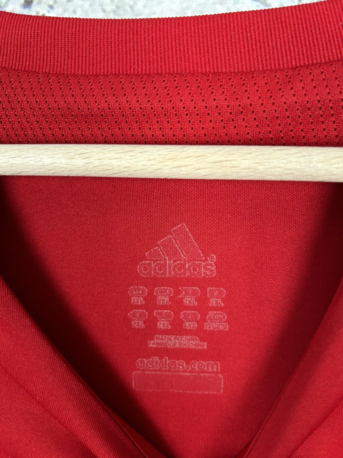 Adidas Vintage Adidas Denmark 2007 Soccer Jersey Football Sport Size US XXL / EU 58 / 5 - 7 Thumbnail