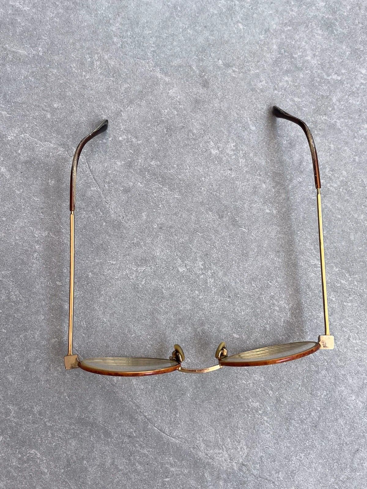 Gianfranco Ferre GFF Gianfranco Ferre Vintage 60s 70s Gold Metal Eyeglass Size ONE SIZE - 4 Thumbnail
