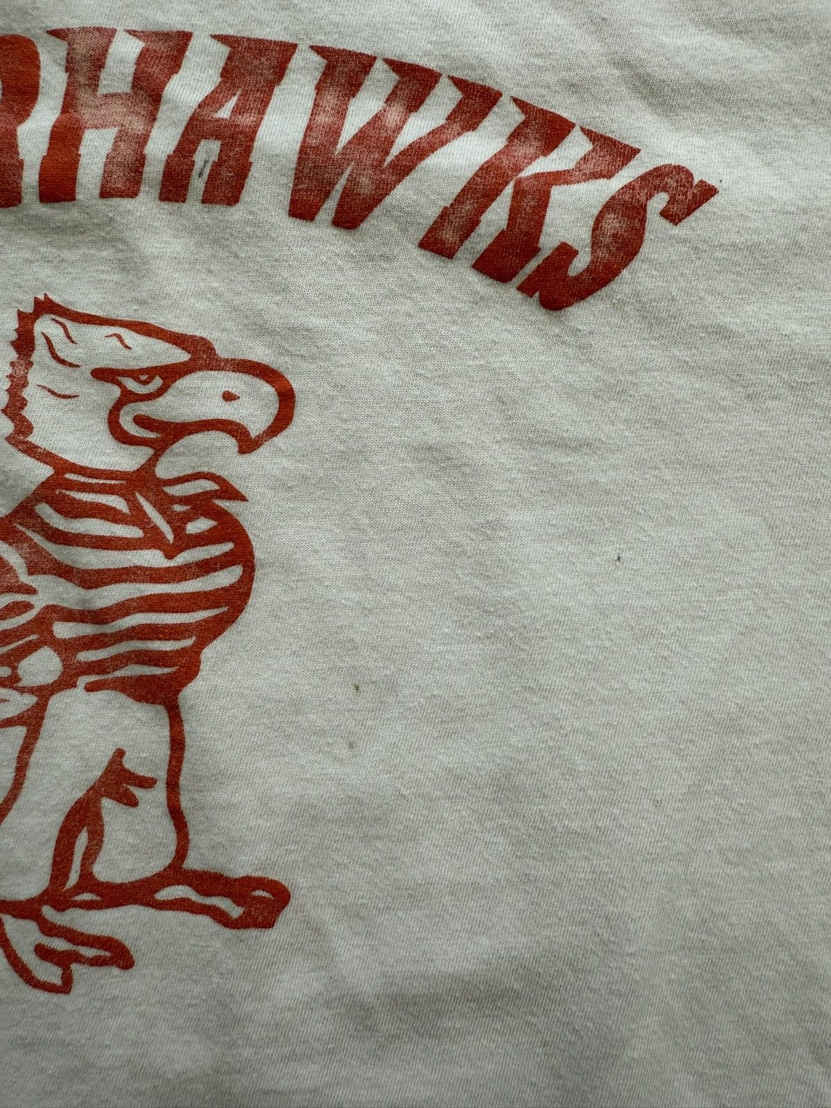 Vintage Retro Warhawks Team Sport Vintage Graphic Tee Size S / US 4 / IT 40 - 6 Thumbnail