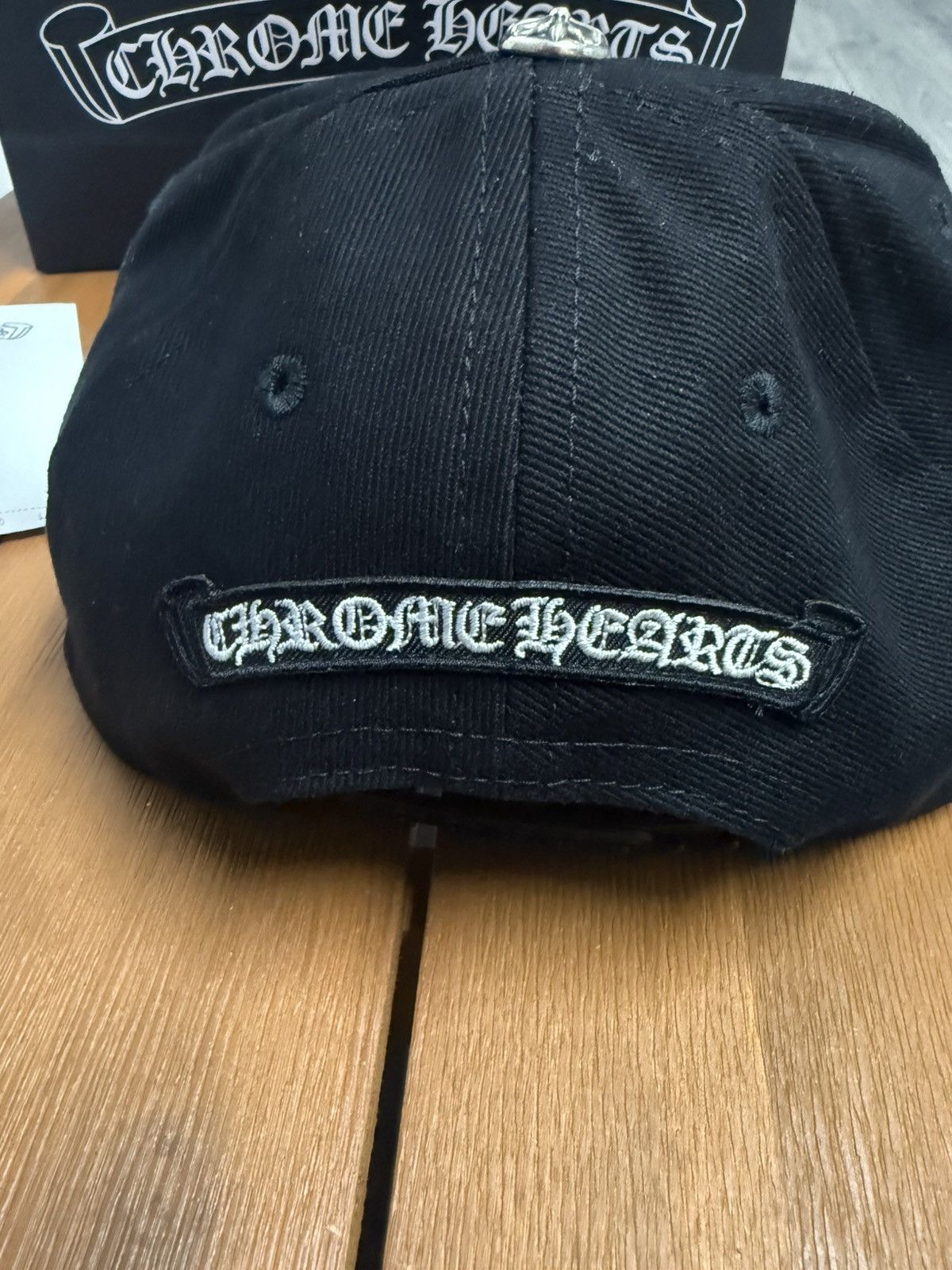 Chrome Hearts Chrome Hearts Fluer Snapback Hat Size ONE SIZE - 7 Thumbnail