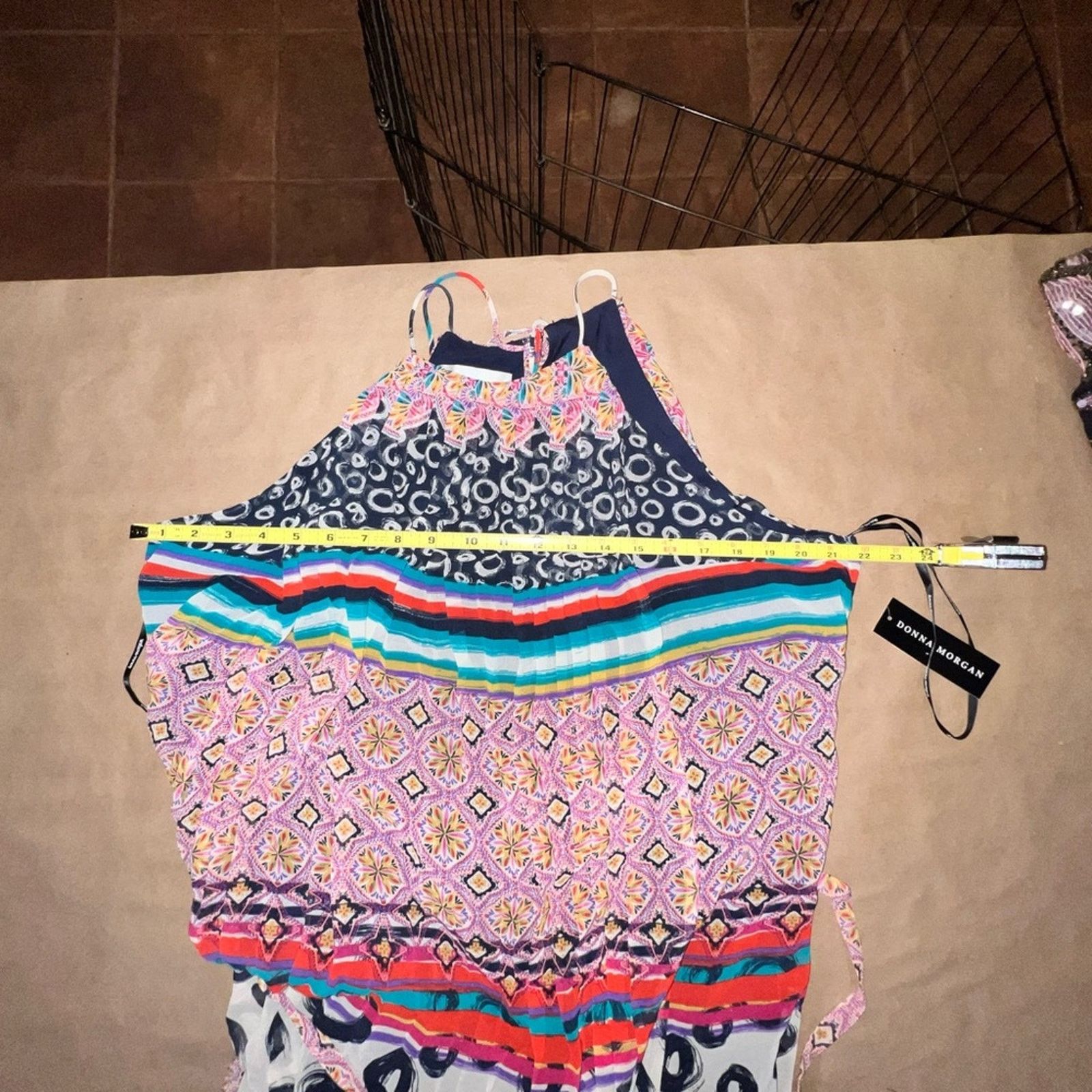 Donna Morgan Anthropologie Donna Morgan Mayrona Midi Dress size 16 NWT Size XXL / US 16-18 / IT 52-54 - 6 Thumbnail