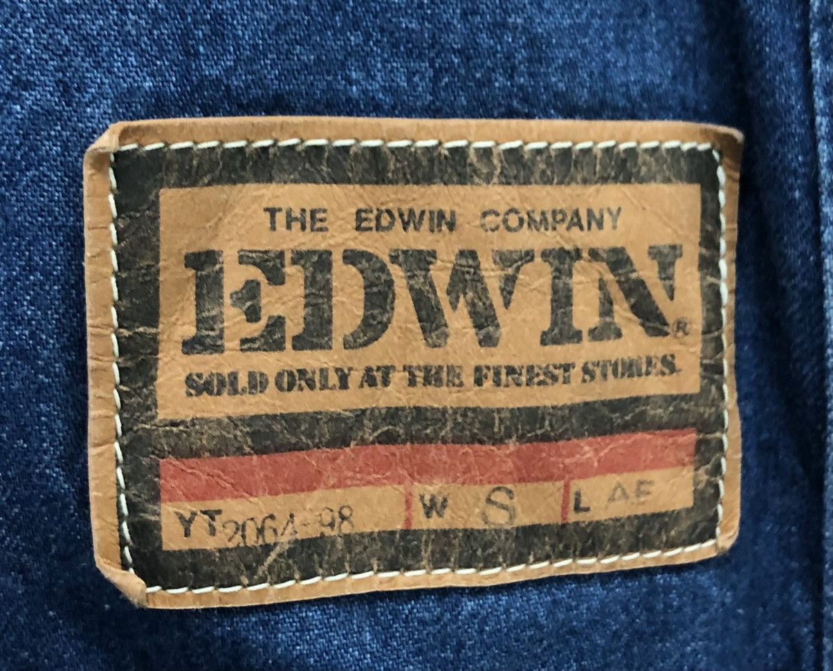 Edwin Vintage Edwin Over Works Factory Overalls Size US 29 - 13 Thumbnail