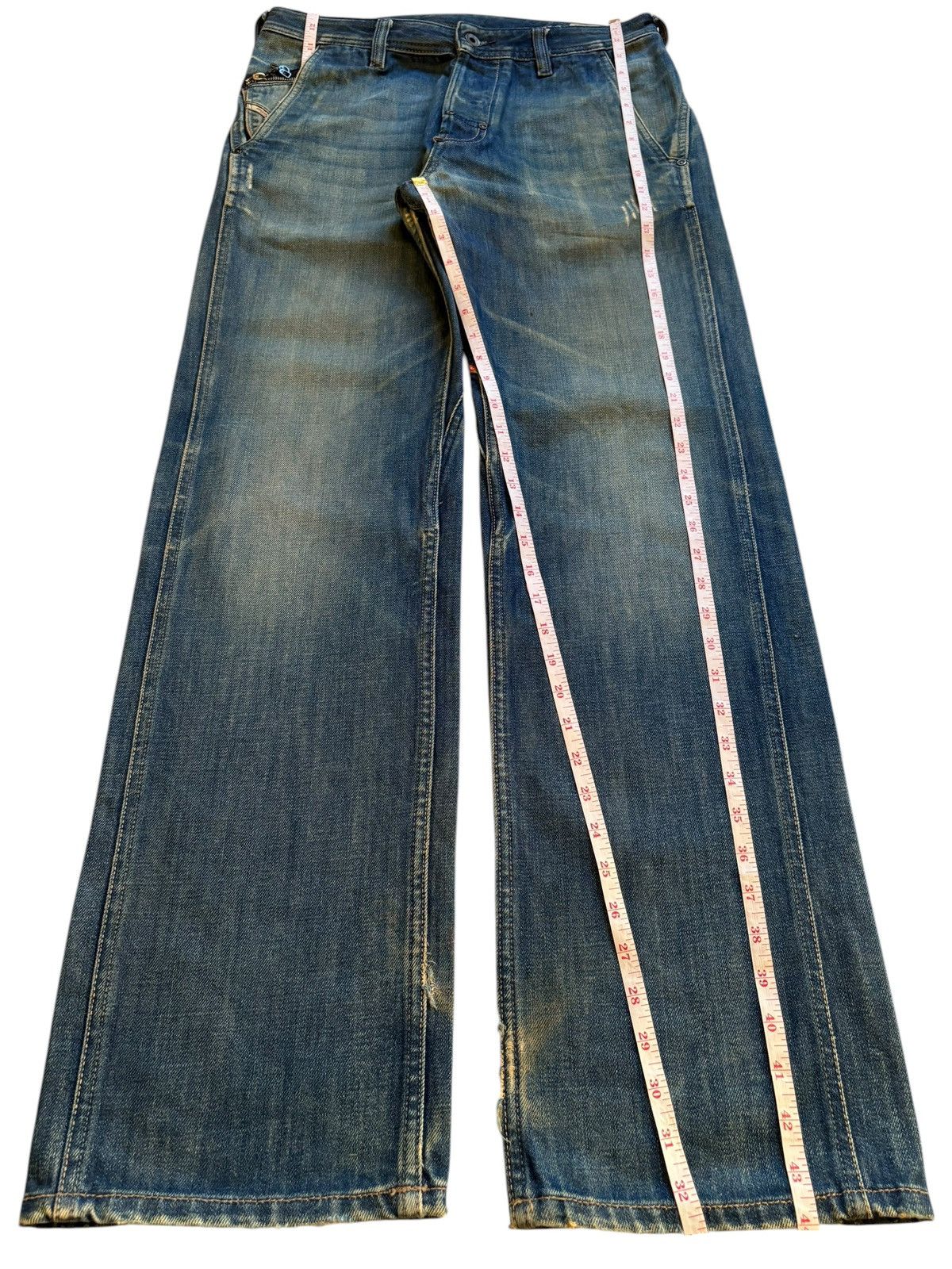 Diesel Vintage Diesel Pheyo Mud Wash Buckle Back Baggy Jeans Size US 32 / EU 48 - 14 Thumbnail