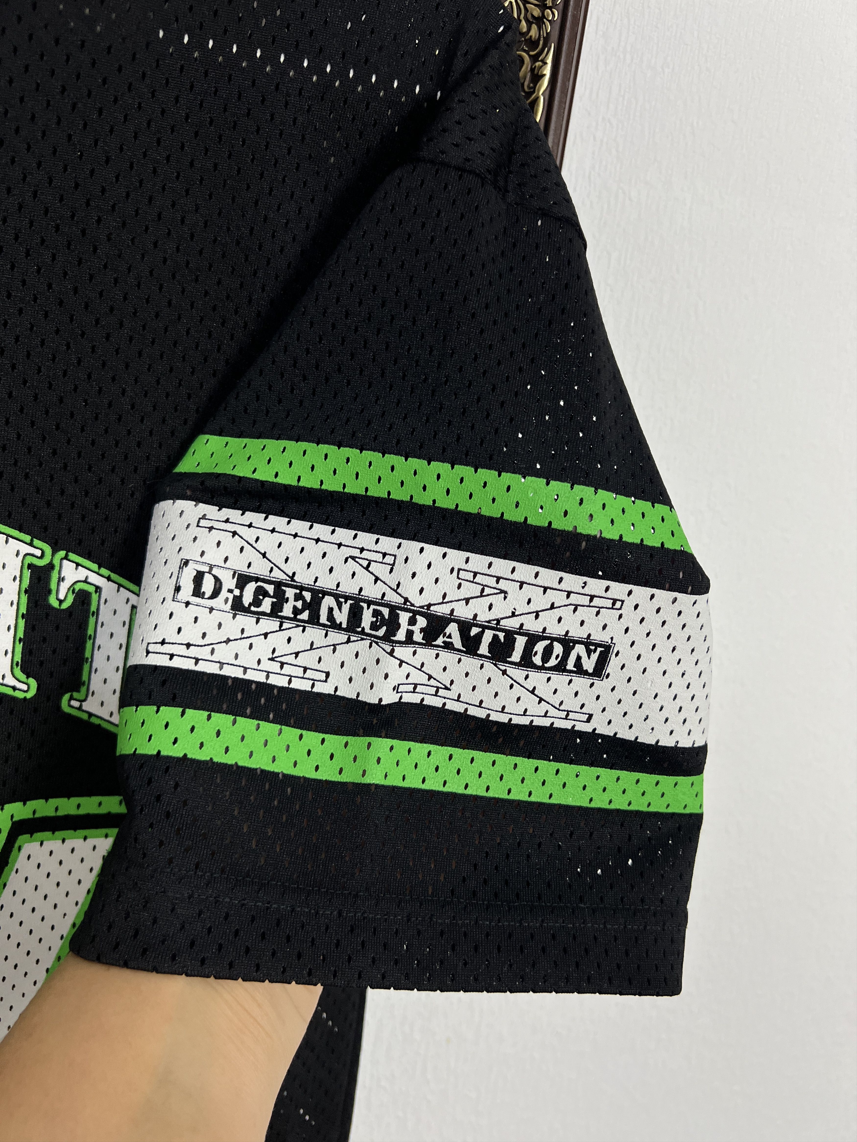 Vintage 1999 WWF WWE DX D Generation Jersey Shirt Attitude Tee Rare Size US L / EU 52-54 / 3 - 5 Thumbnail