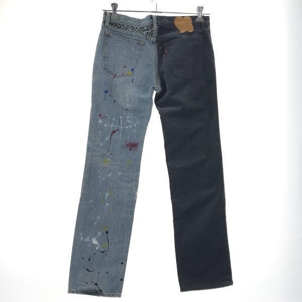 Number (N)ine Number nine 06ss Guns Hybrid Studs painter denim archive Size US 32 / EU 48 - 2 Thumbnail