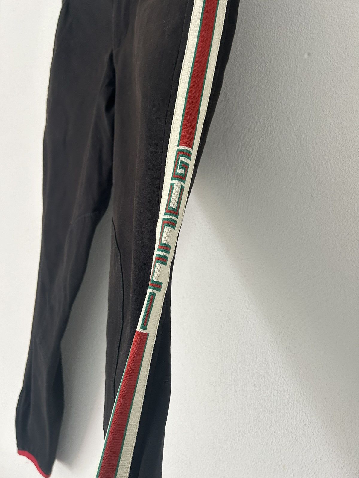 Gucci Gabardine Side Stripe Equestrian Pants Size US 34 / EU 50 - 5 Thumbnail