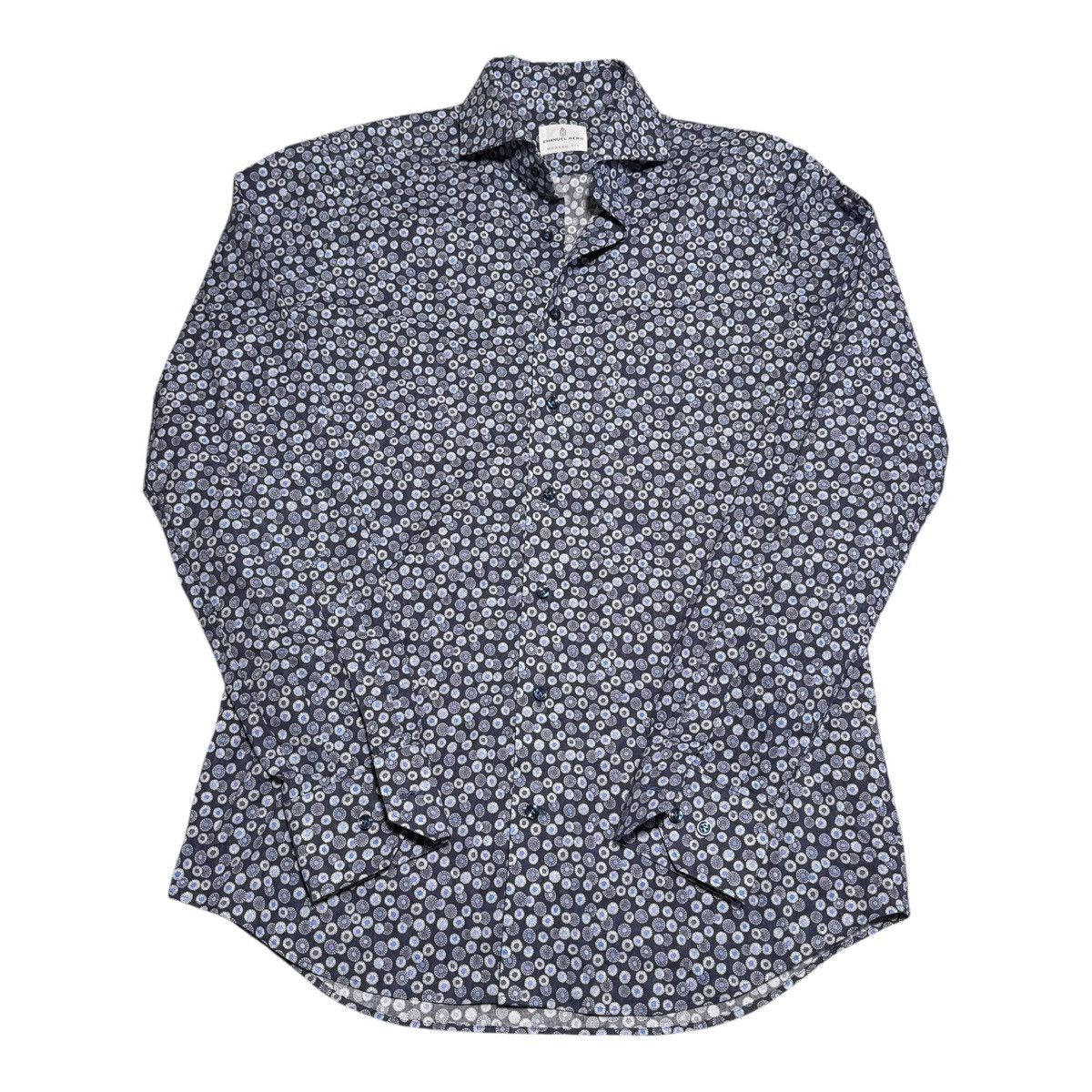 Other Emanuel Berg Geometric Patterned Button Up Shirt Adult M Size US M / EU 48-50 / 2 - 1 Thumbnail