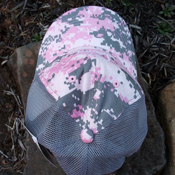 Other NWT Ducks Unlimited Digital Camouflage Strap Back Hat Pink Size ONE SIZE - 5 Thumbnail