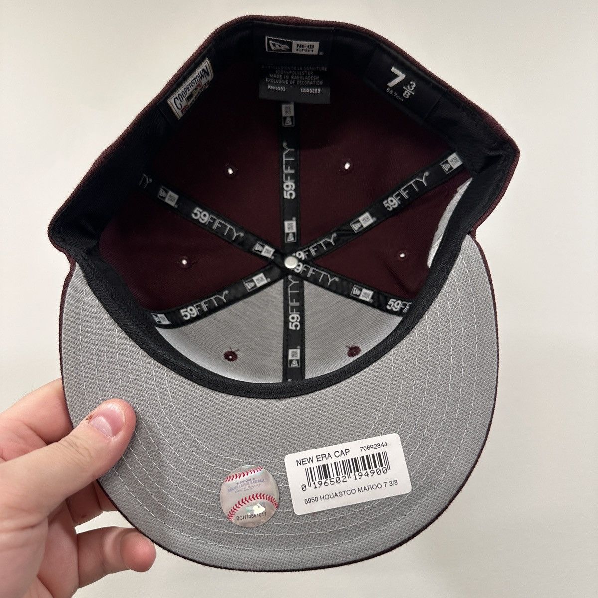 New Era New Era Houston ASTROS Script Burgundy “Selena” Size 7 3/8 Size ONE SIZE - 6 Thumbnail