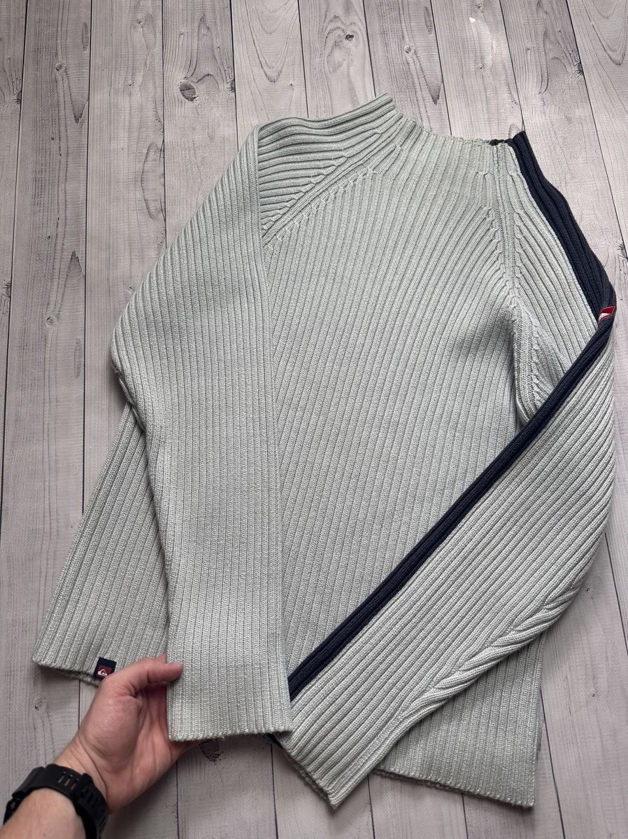 Quiksilver × Vintage Vintage Quicksilver sweater knitted rare Avant-garde L Size US L / EU 52-54 / 3 - 7 Thumbnail
