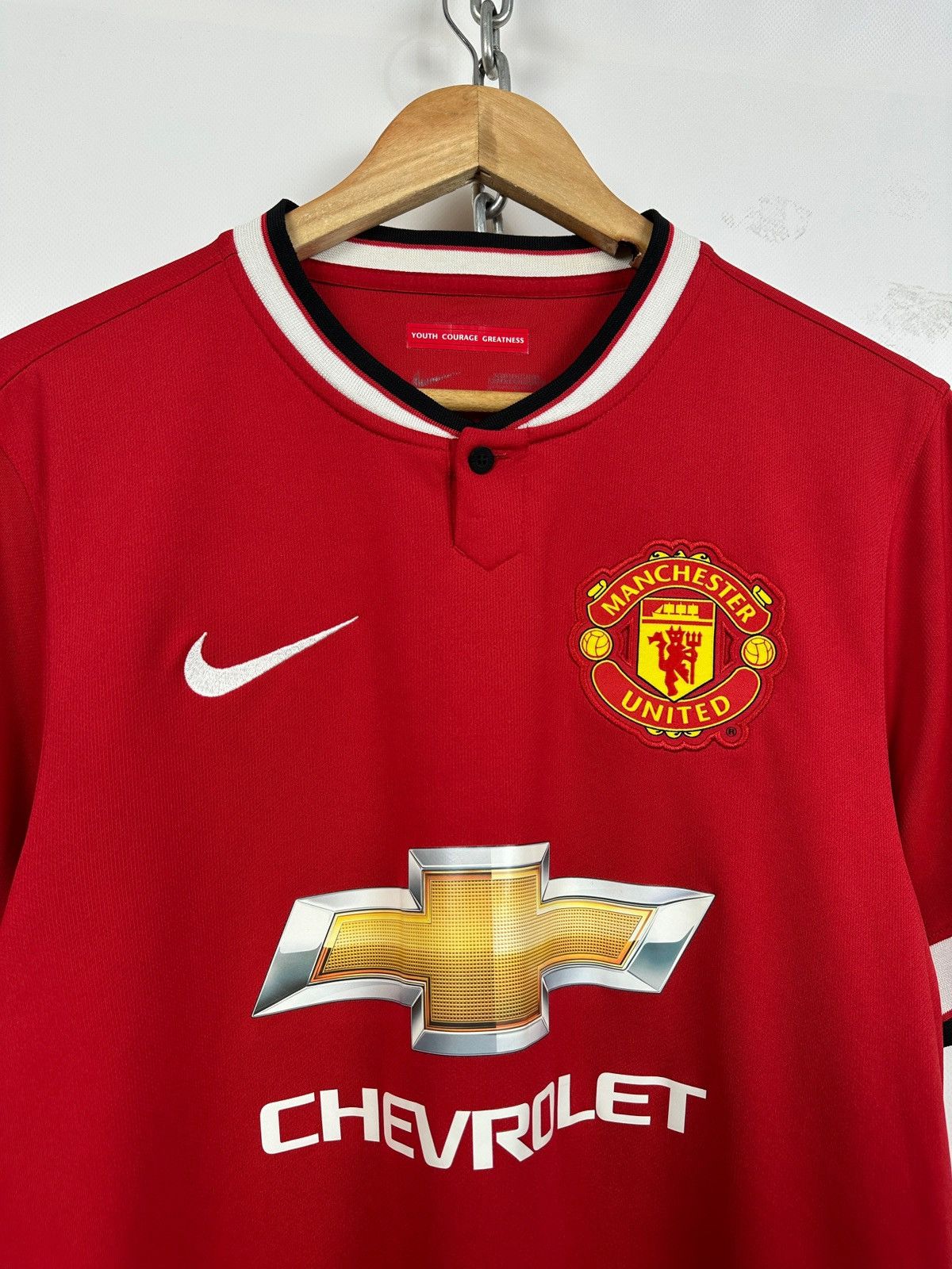 Nike 2014/15 Nike Manchester United Di Maria #7 Soccer Jersey Size US S / EU 44-46 / 1 - 6 Thumbnail