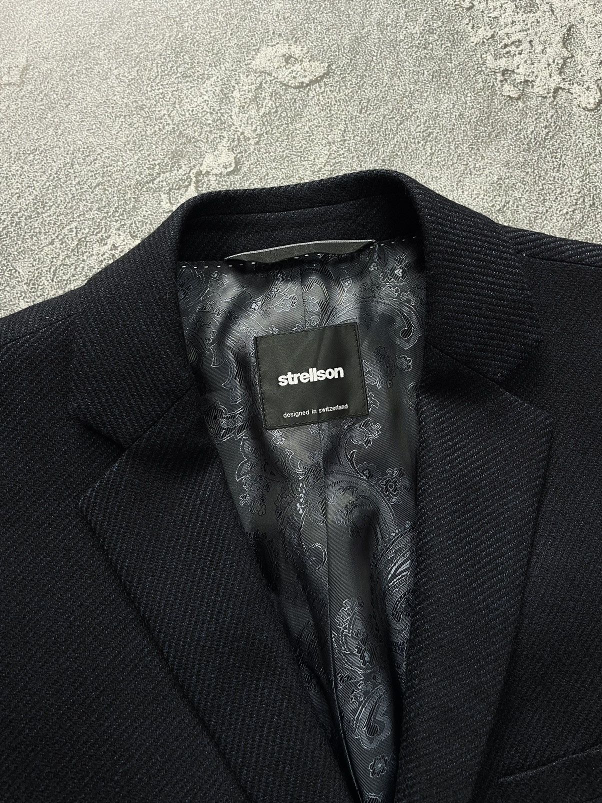 Strellson Strellson Wool Finest Super 100 Men’s Blazer Size 46 Size 46S - 6 Thumbnail