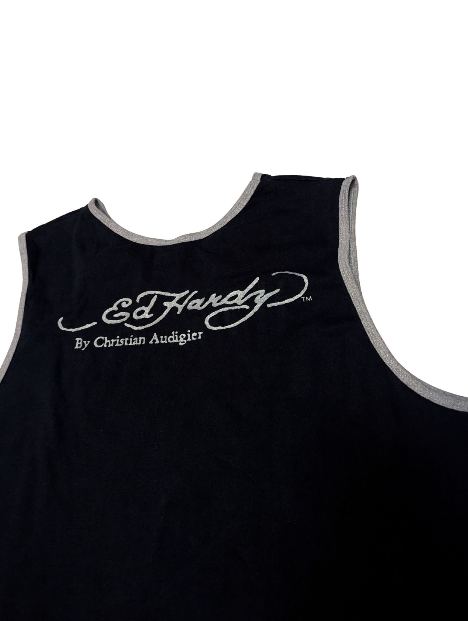 Ed Hardy Vintage Ed Hardy “Pierced Hearts” Y2K Tank Top Made in USA Size US XL / EU 56 / 4 - 7 Thumbnail