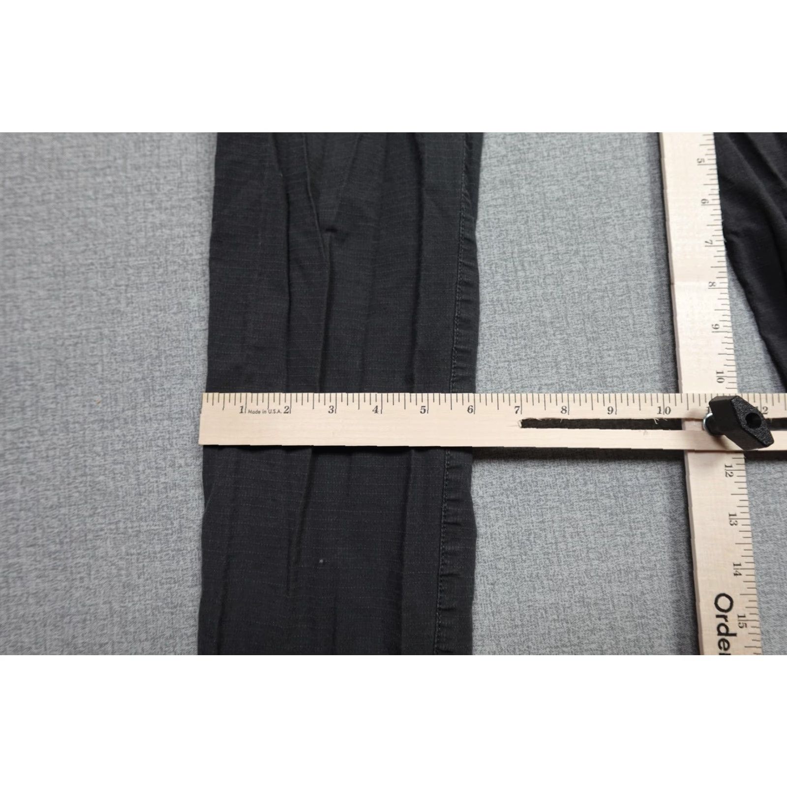 Vuori Vuori Mens Small Black Ripstop Pants Track Pants Elastic Waist Pockets Zip Pocket Jogger Size US 29 - 6 Thumbnail