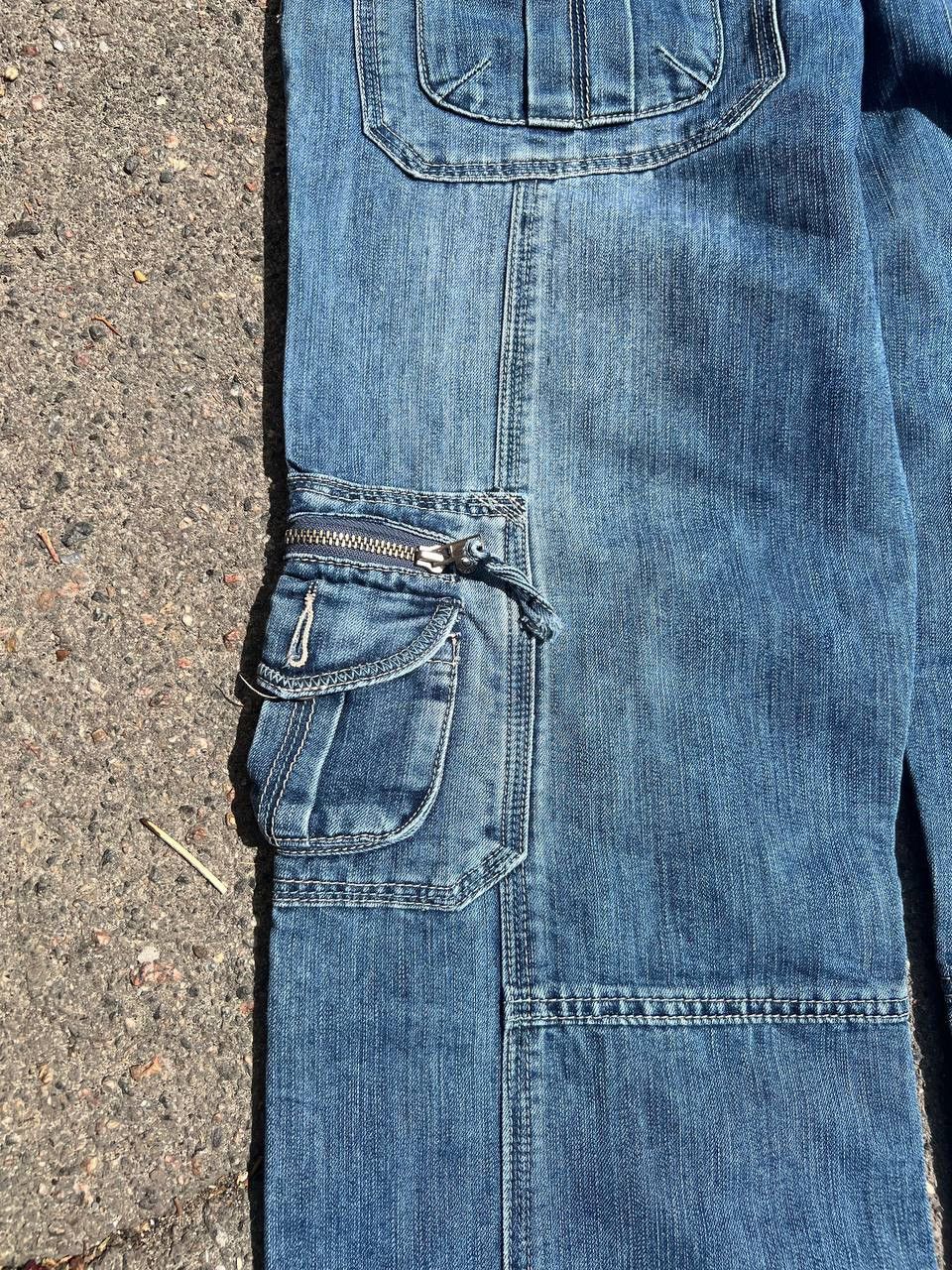 Japanese Brand × Vintage Vintage skater y2k baggy jeans Size 32" / US 10 / IT 46 - 2 Thumbnail
