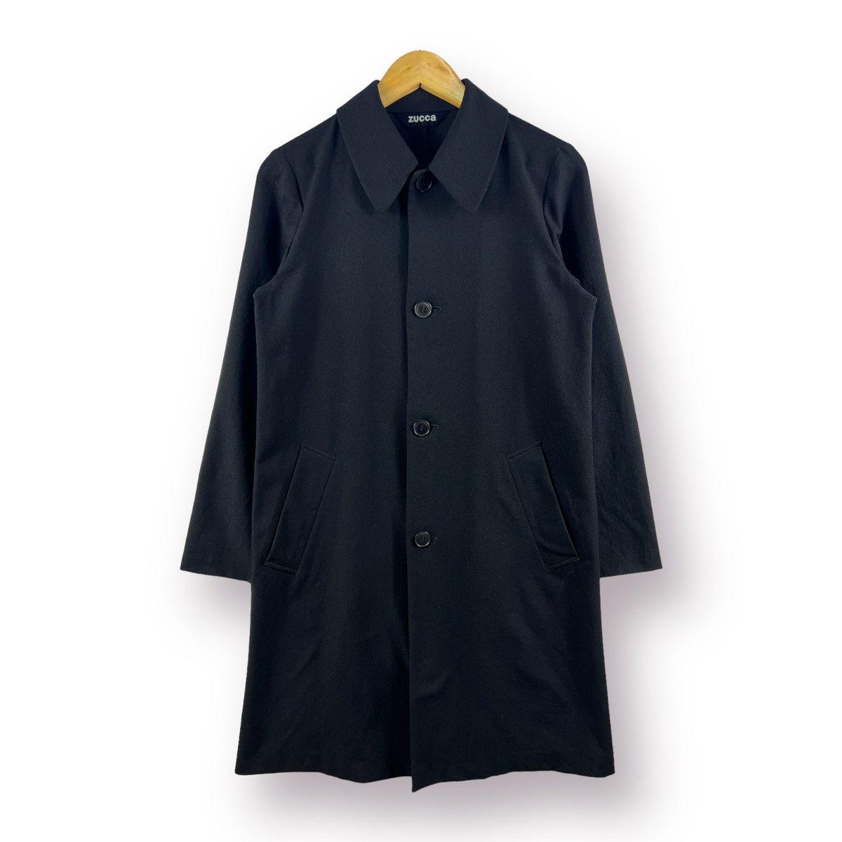 🔥 BLACK ZUCCA LONG COAT - M