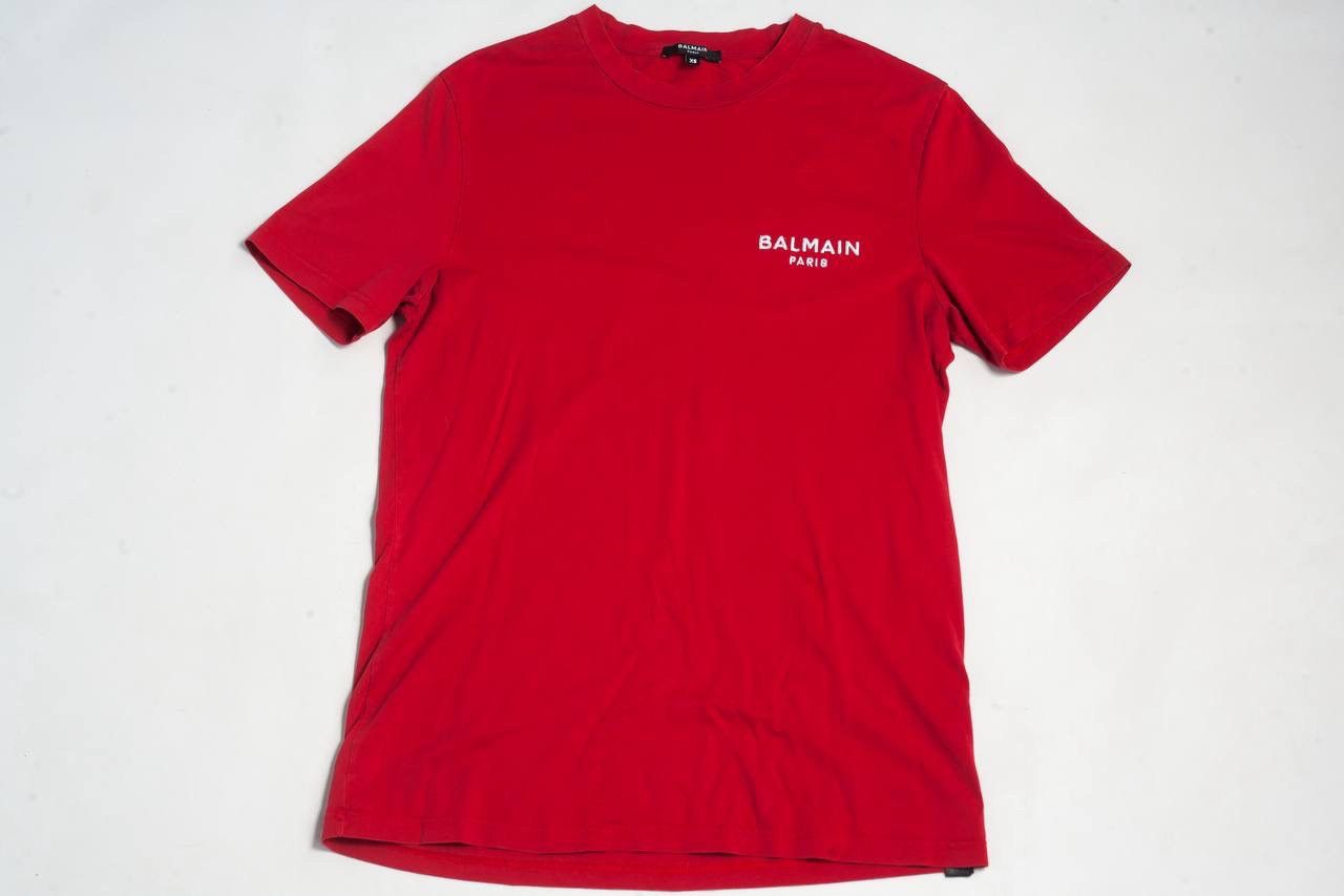 Balmain Balmain embroidered logo T-shirt Size US XS / EU 42 / 0 - 1 Thumbnail