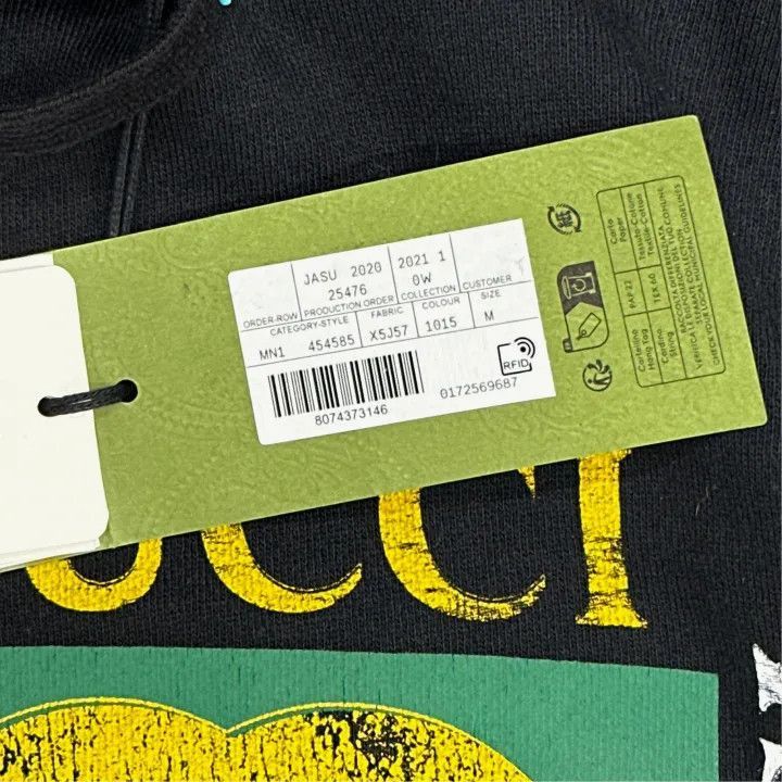 Gucci Gucci Gucci Colorful Logo Print Hoodie for Men -2506 Size US M / EU 48-50 / 2 - 5 Thumbnail