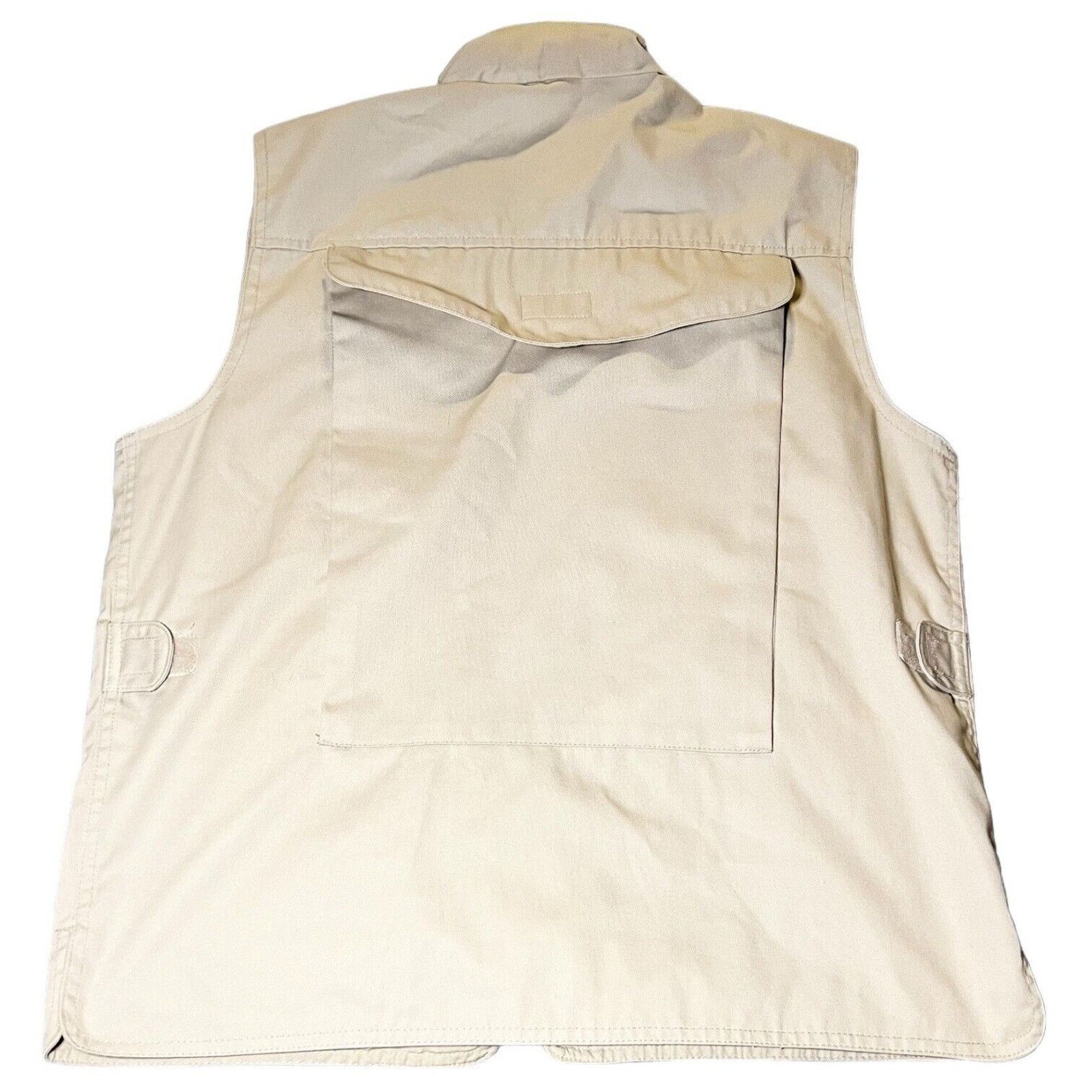 Banana Republic VTG Banana Republic Vest M Beige Safari Photographer Hood Size US M / EU 48-50 / 2 - 2 Thumbnail