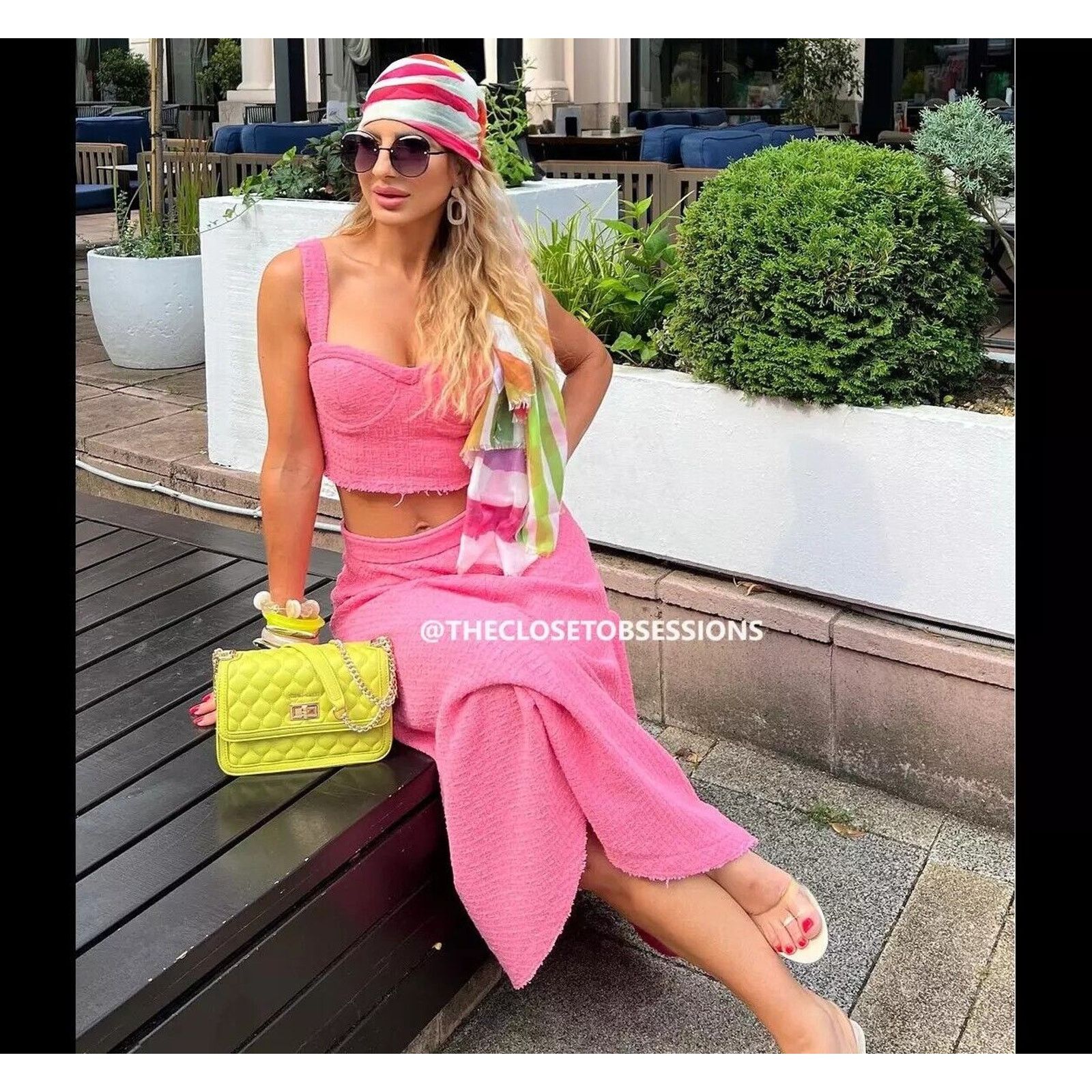 Zara ZARA BLOGGER FAVE! Crop Top + High-Waisted Long Skirt NWT Size L / US 10 / IT 46 - 15 Thumbnail