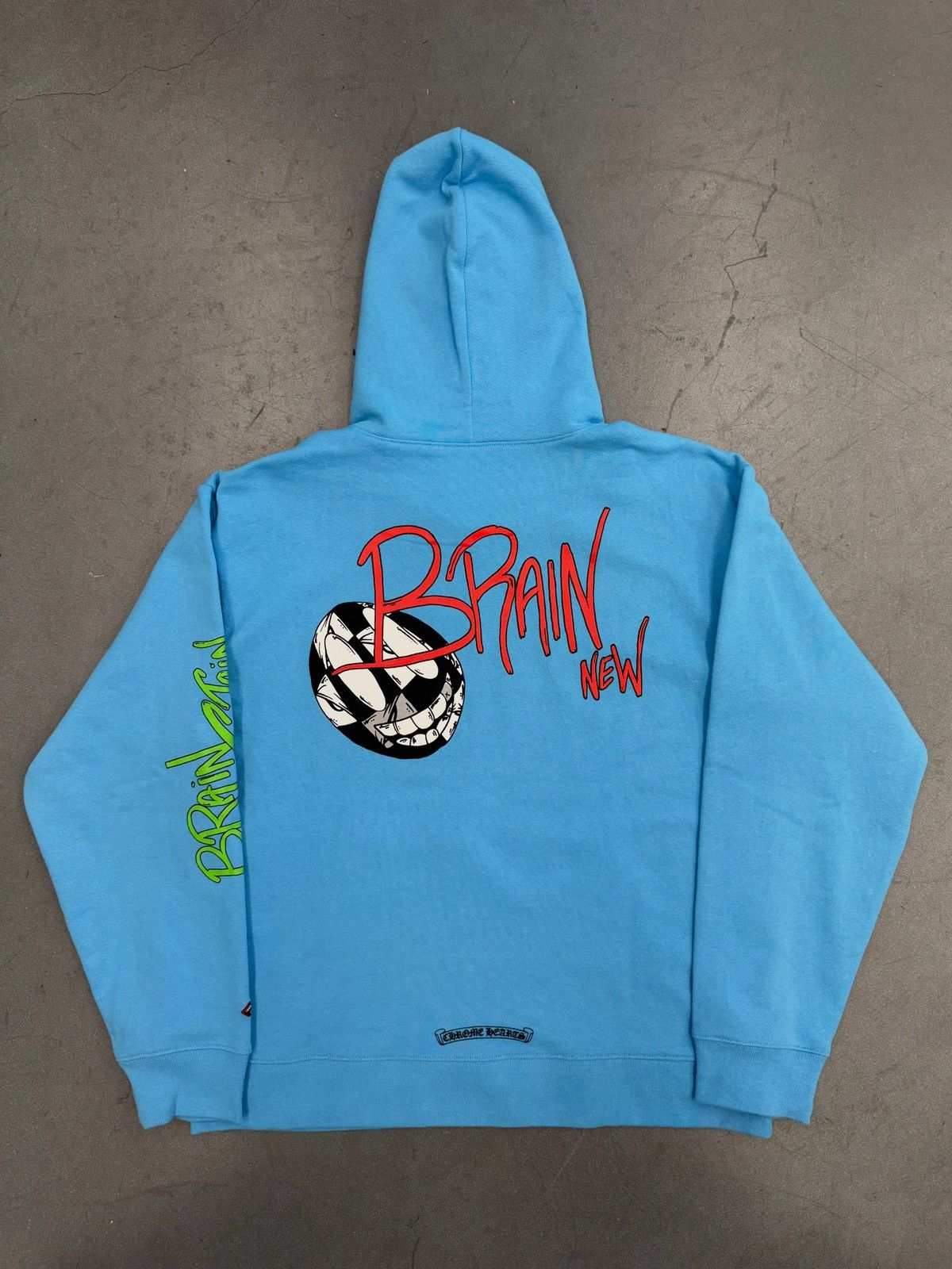 Chrome Hearts Chrome Hearts Matty Boy Brain Hoodie Blue Size US L / EU 52-54 / 3 - 2 Thumbnail
