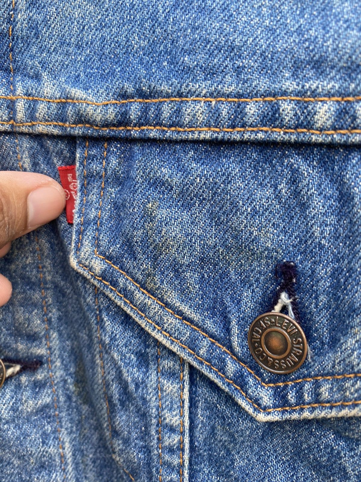 Levi's Vintage levis jeans jacket Size US M / EU 48-50 / 2 - 14 Thumbnail