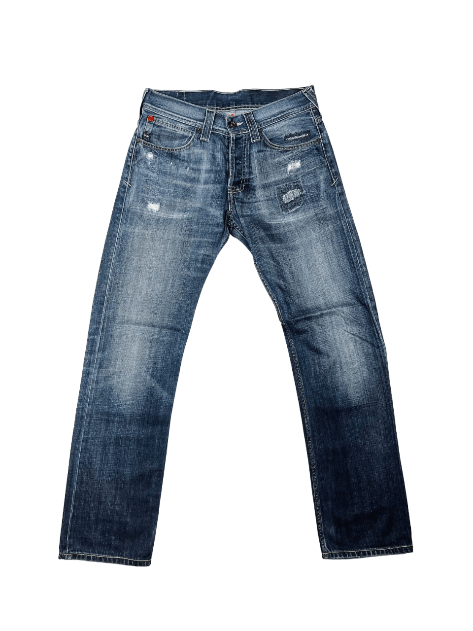 Evisu Evisu Puma Denim Jeans 32/34 Size US 32 / EU 48 - 2 Thumbnail