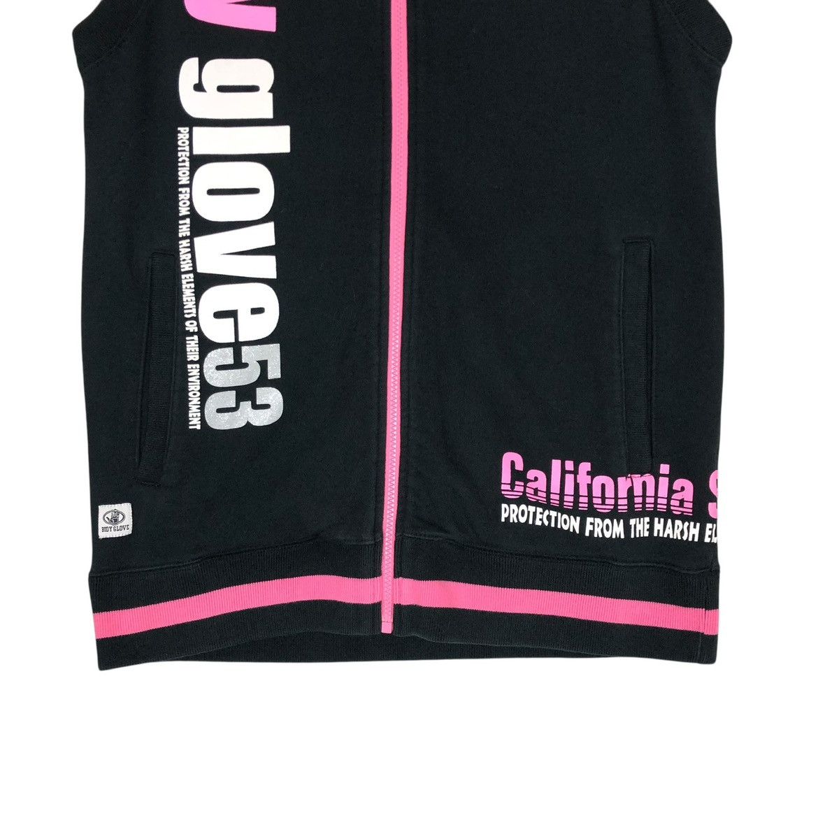 Vintage Body Glove Tank Top Vest Hoodie Streetwear Designer