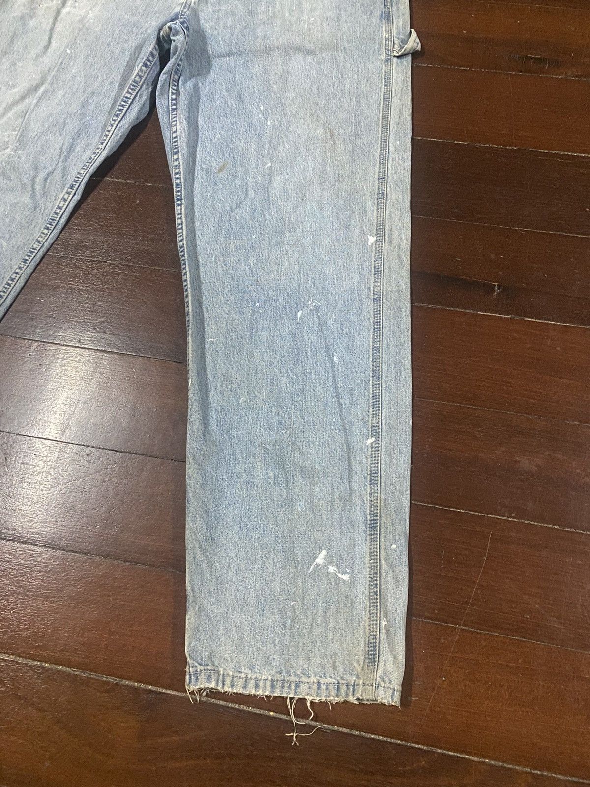 Japanese Brand VINTAGE DENIM CARPENTER DETROIT CHORE JEANS LEE DUNGAREES Size US 39 - 4 Thumbnail