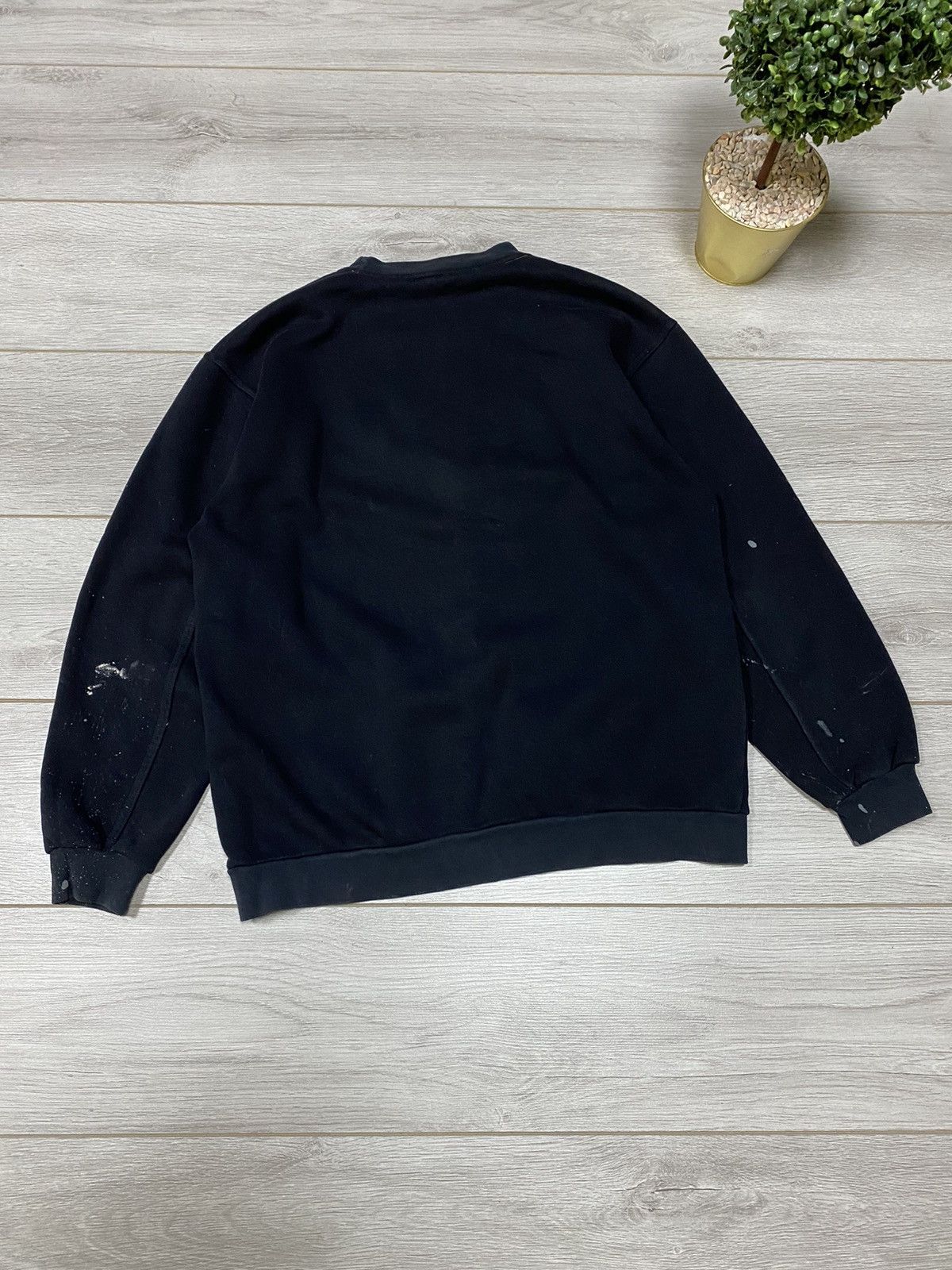 Wu-Tang Clan Wutang vintage painted embroidered big logo sweatshirt USA Size US XL / EU 56 / 4 - 8 Thumbnail