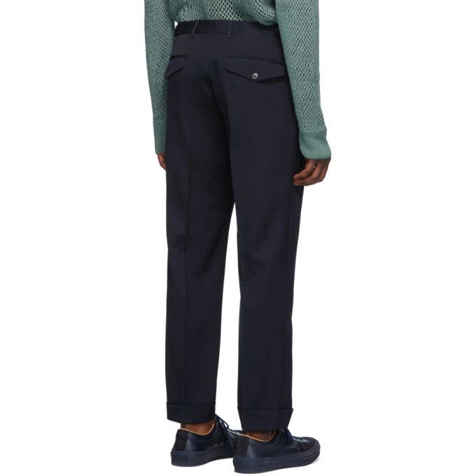 Dries Van Noten Philip Tab-Waist Cotton Linen Trousers Size US 30 / EU 46 - 11 Thumbnail