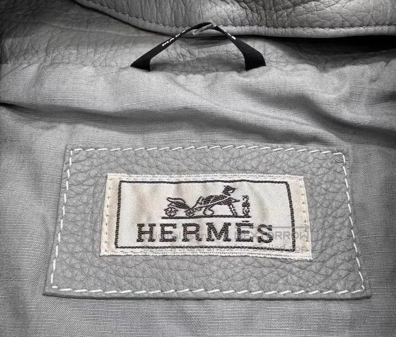 Hermes Hermes Deer Leather Jacket Size US M / EU 48-50 / 2 - 2 Thumbnail