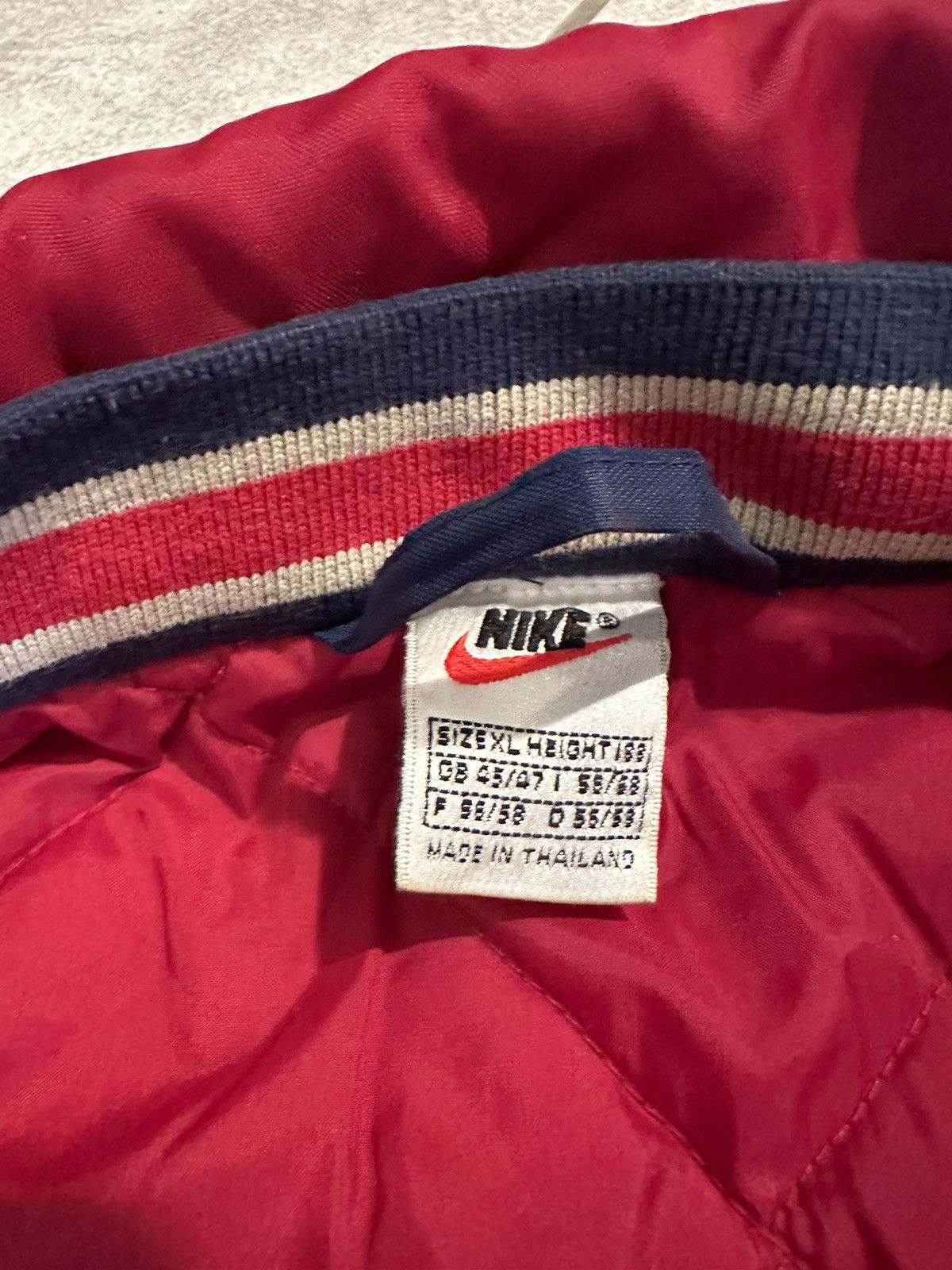 Nike × Vintage 90s Vintage Nike Swoosh Y2K Retro Coat/Jacket Size US XL / EU 56 / 4 - 6 Thumbnail