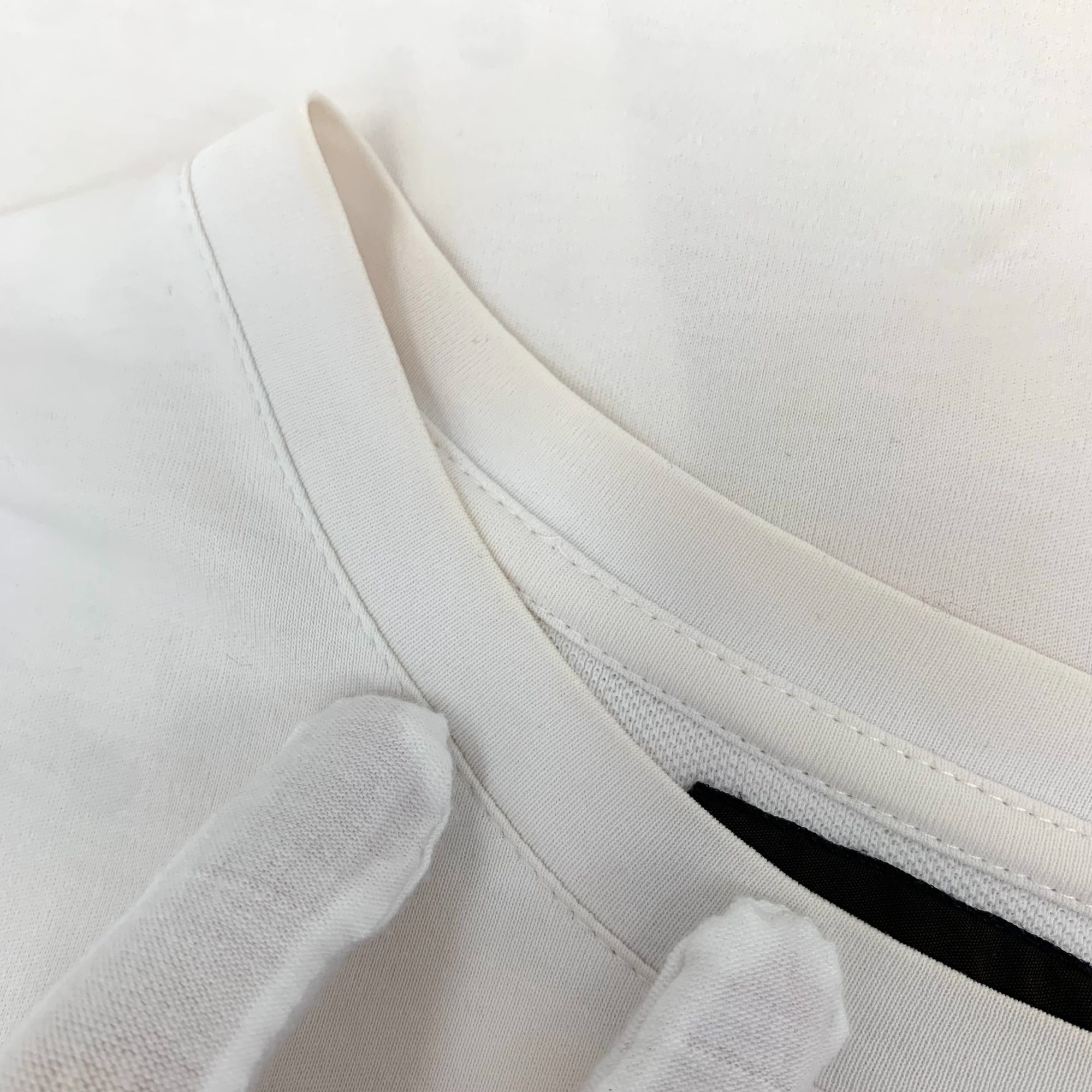 Louis Vuitton Louis Vuitton White Pocket Checkered Logo Embroidery Round N Size S / US 4 / IT 40 - 3 Thumbnail