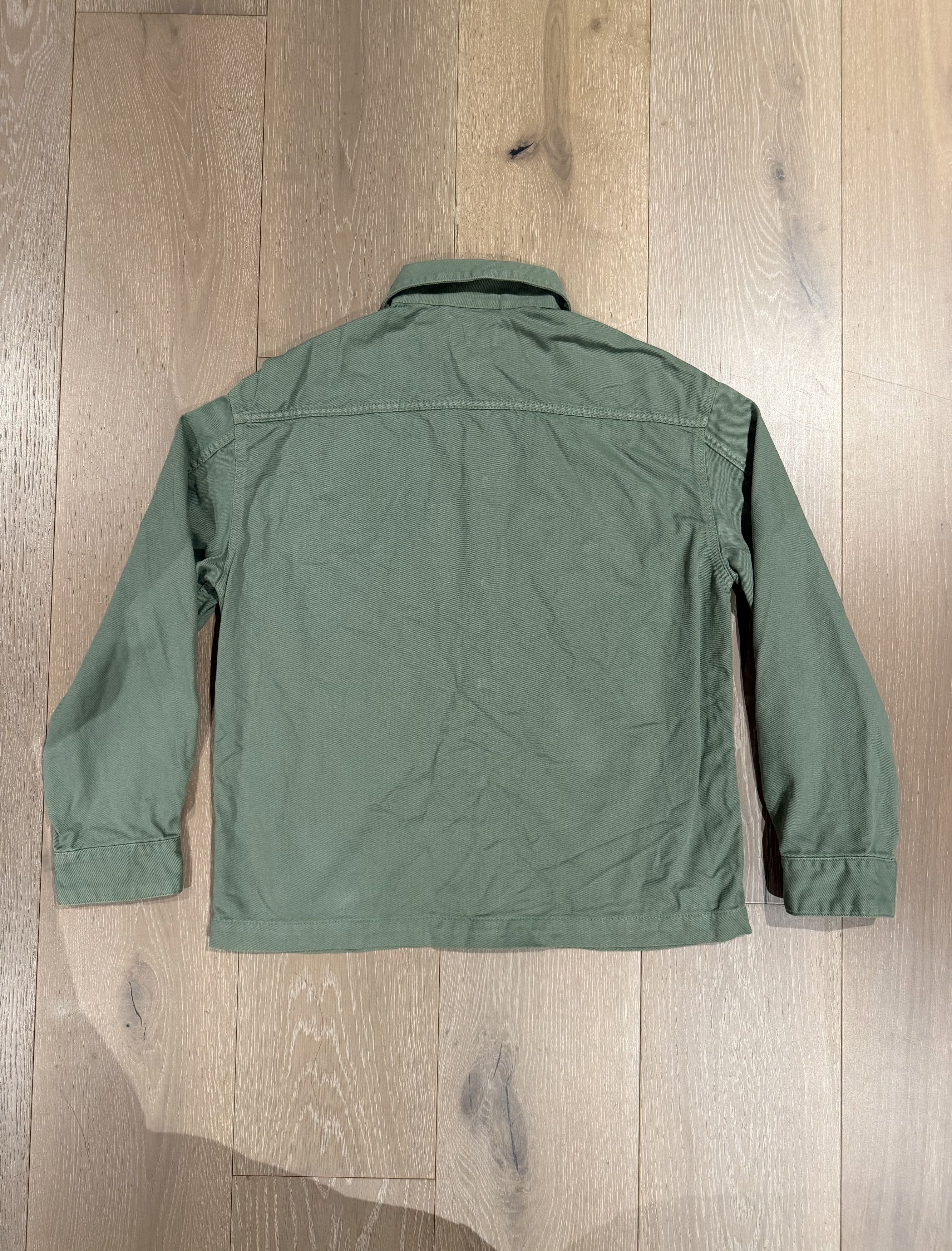Lemaire 💚 Lemaire Trucker Overshirt Hedge Green Jacket 46 Size US S / EU 44-46 / 1 - 12 Thumbnail
