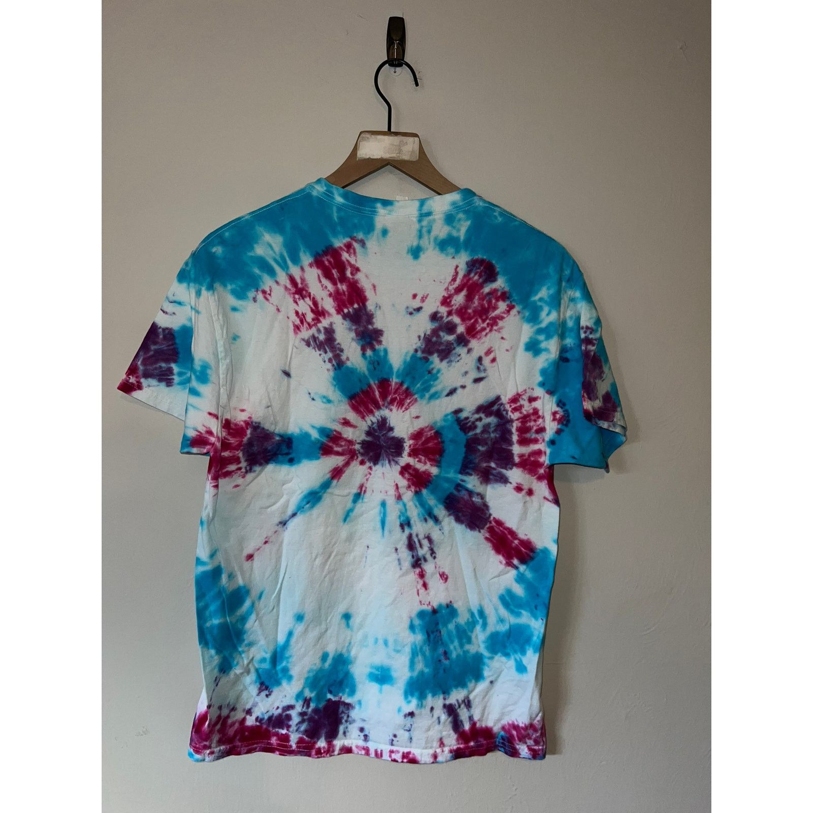 Fruit Of The Loom Vintage Fruit Of The Loom Tie Dye Shirt Blue Tee VTG M Size US M / EU 48-50 / 2 - 7 Thumbnail