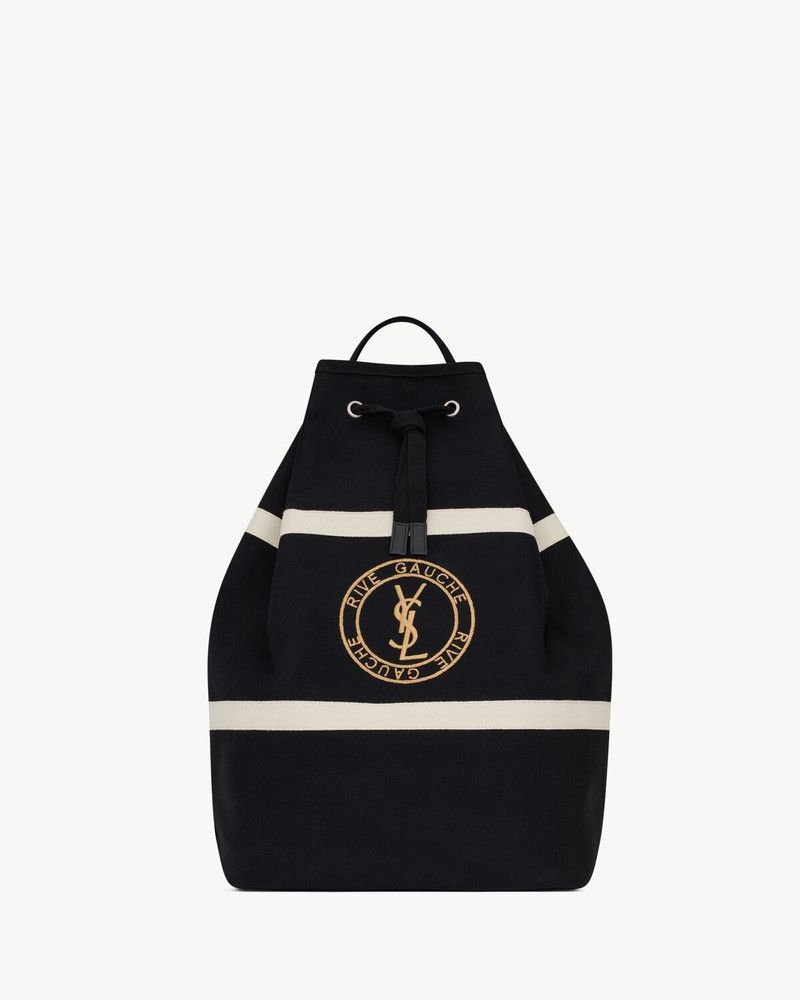 Saint Laurent Paris o1bcso1str1225 Size: OS/Rive Gauche Sling Bag in Black Size ONE SIZE - 1 Thumbnail