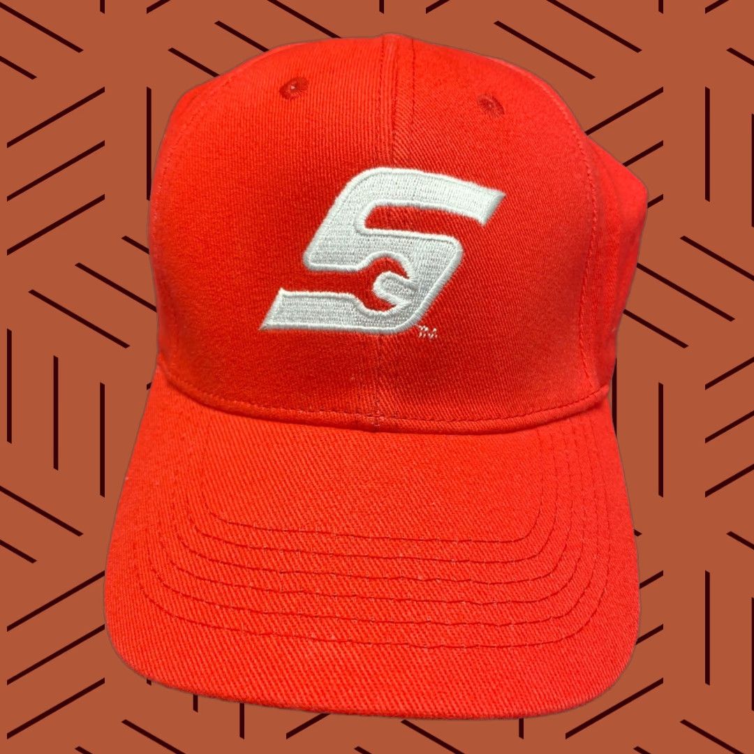Vintage Snap-On Tools Hat Baseball Cap One Size Red Embroidered Logo Flex Fit Mens Size ONE SIZE - 1 Thumbnail