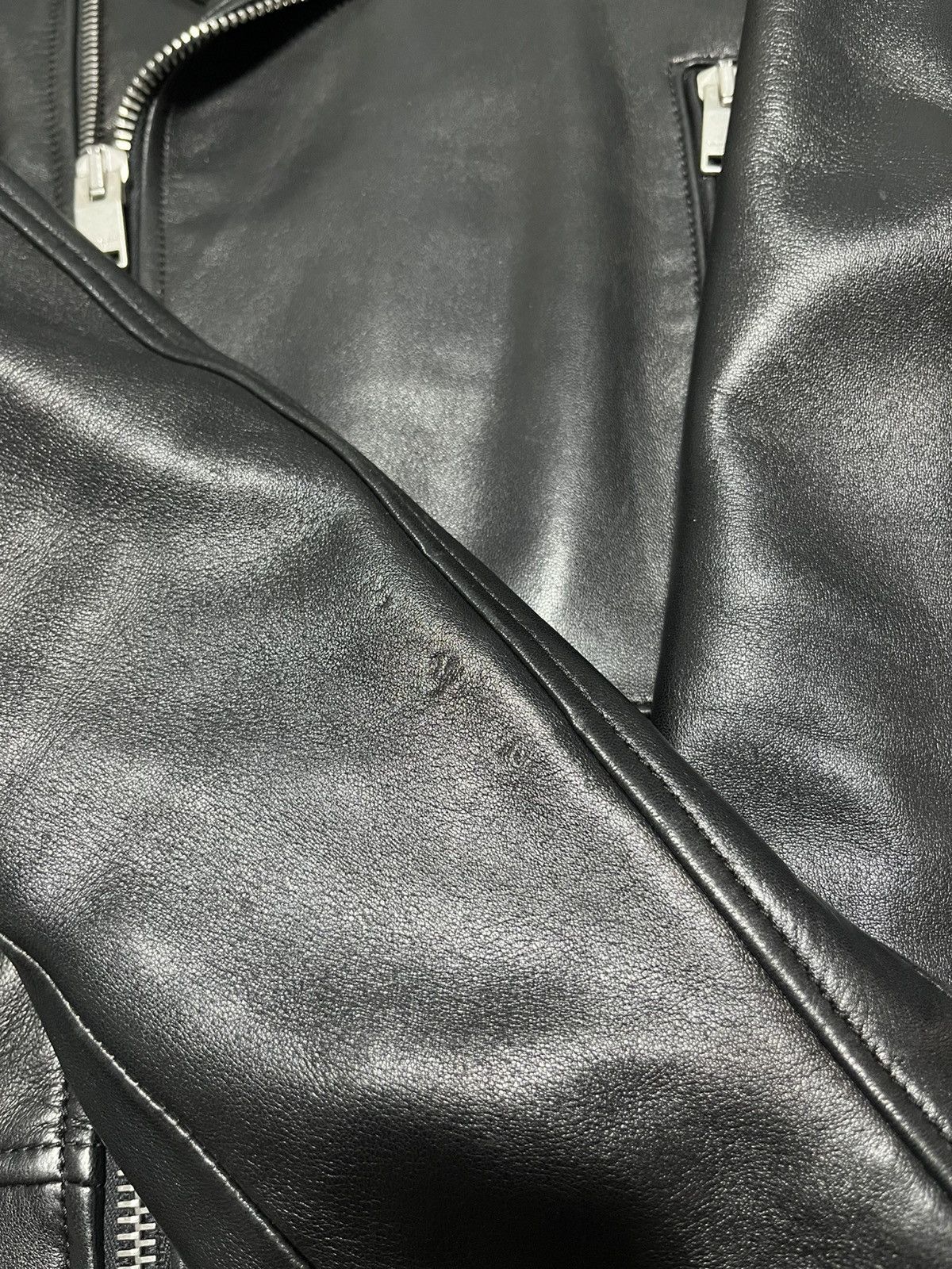 Hedi Slimane × Saint Laurent Paris Saint Laurent L01 leather jacket Size US M / EU 48-50 / 2 - 9 Thumbnail