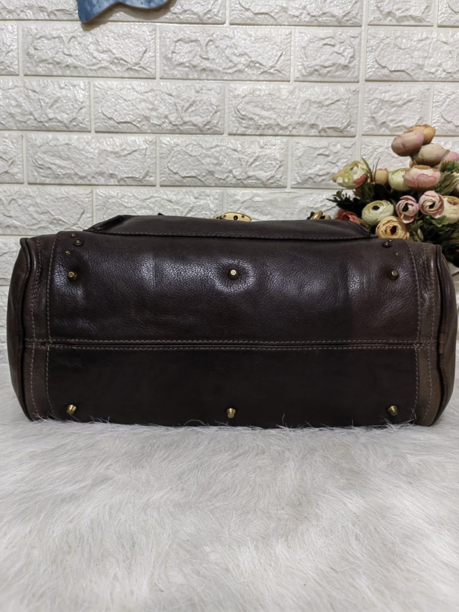 Chloe CHLOE PADDINGTON LARGE DOME LEATHER SATCHEL RARE Size ONE SIZE - 10 Thumbnail