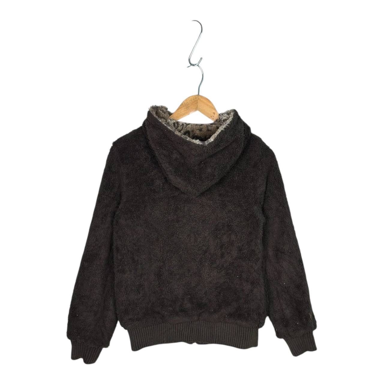 Beauty Beast Vintage Reversible Leopard Faux Fur Fleece Jacket Hoodie Size US M / EU 48-50 / 2 - 4 Thumbnail