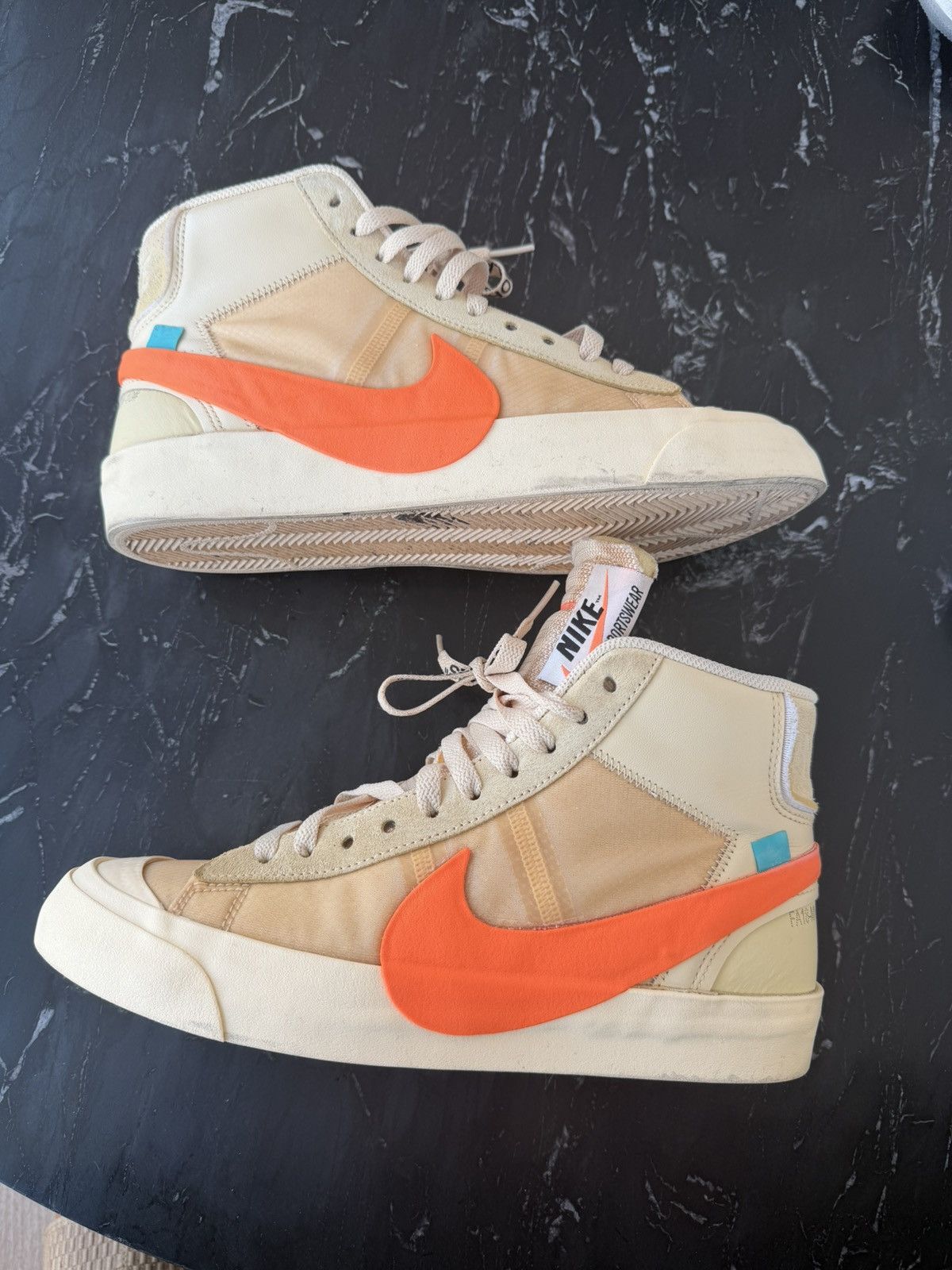 Nike × Off-White Nike blazer off white all hallows eve Size US 9 / EU 42 - 1 Thumbnail