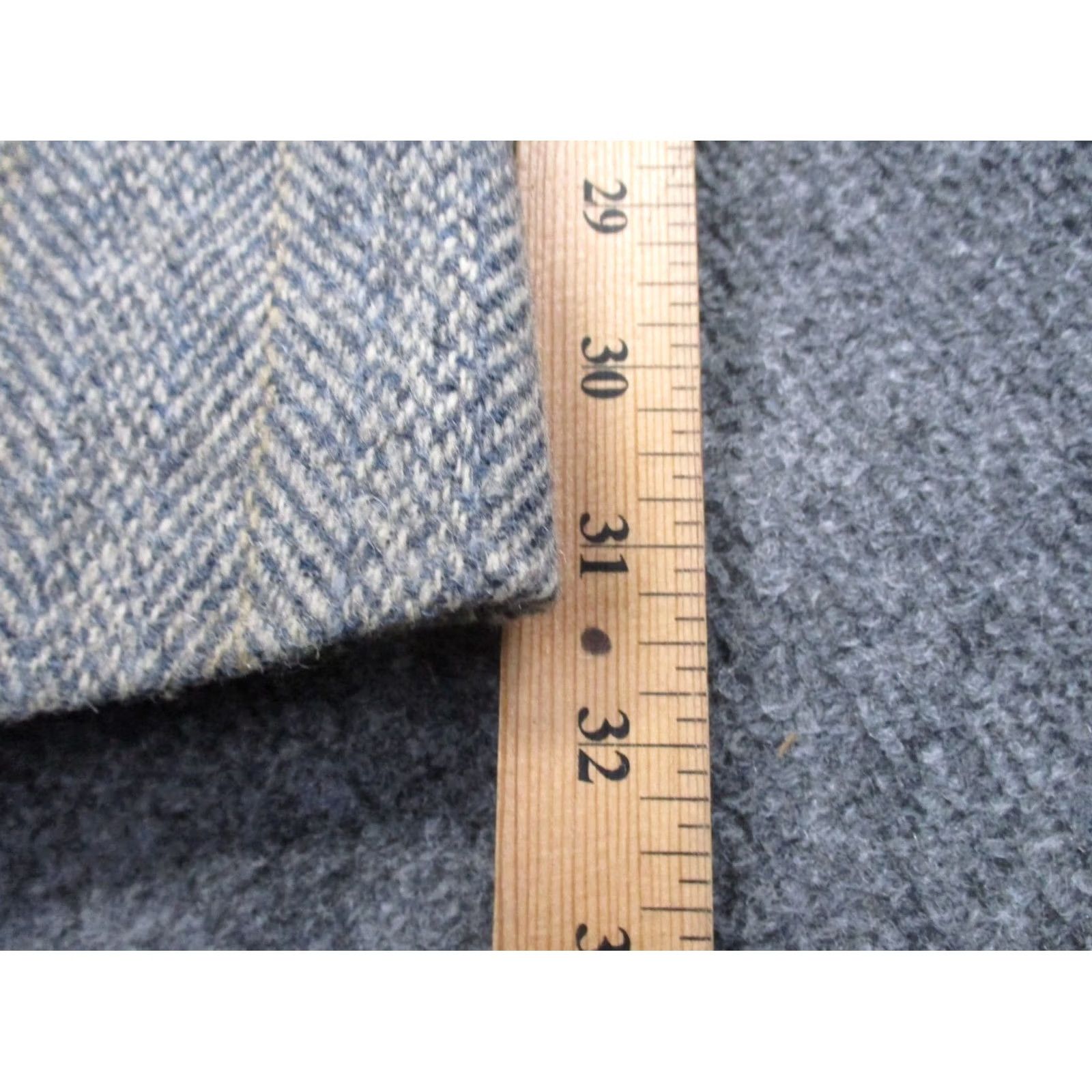 Harris Tweed VINTAGE Harris Tweed Jacket Mens 44 Scottish Wool Sport Coat Blazer USA 70s 80s Size 44R - 7 Thumbnail