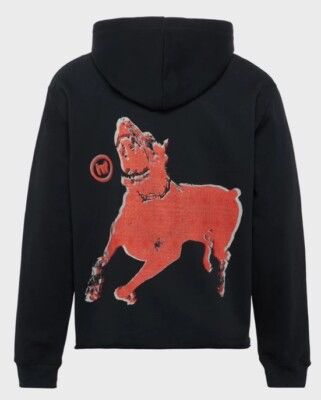 Homme + Femme La Homme Femme Doberman Cropped Hoodie Size US XXL / EU 58 / 5 - 2 Thumbnail