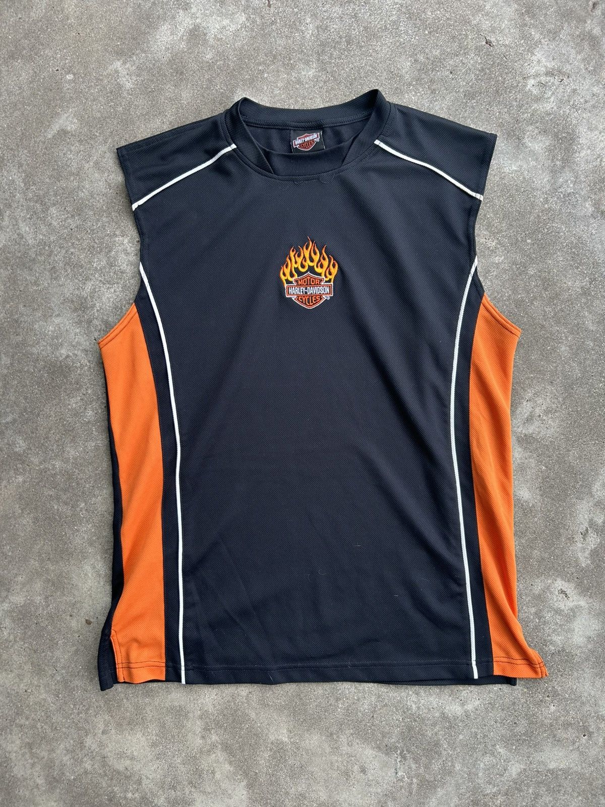 Harley Davidson Vintage Harley Davidson Basketball Jersey Size US M / EU 48-50 / 2 - 1 Thumbnail