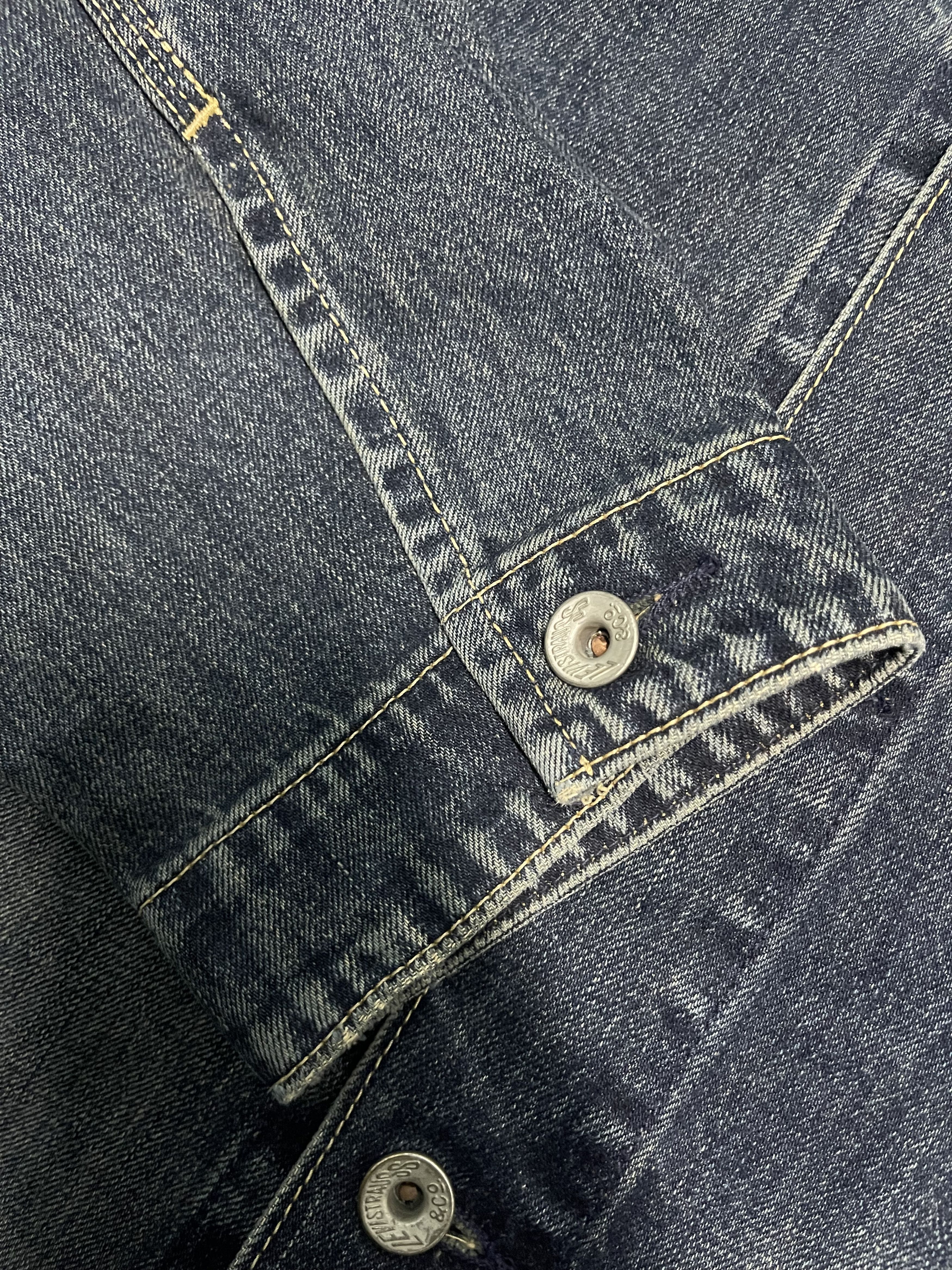 Levi's Vintage Y2K Levis Denim Chore Jacket Size US M / EU 48-50 / 2 - 8 Thumbnail