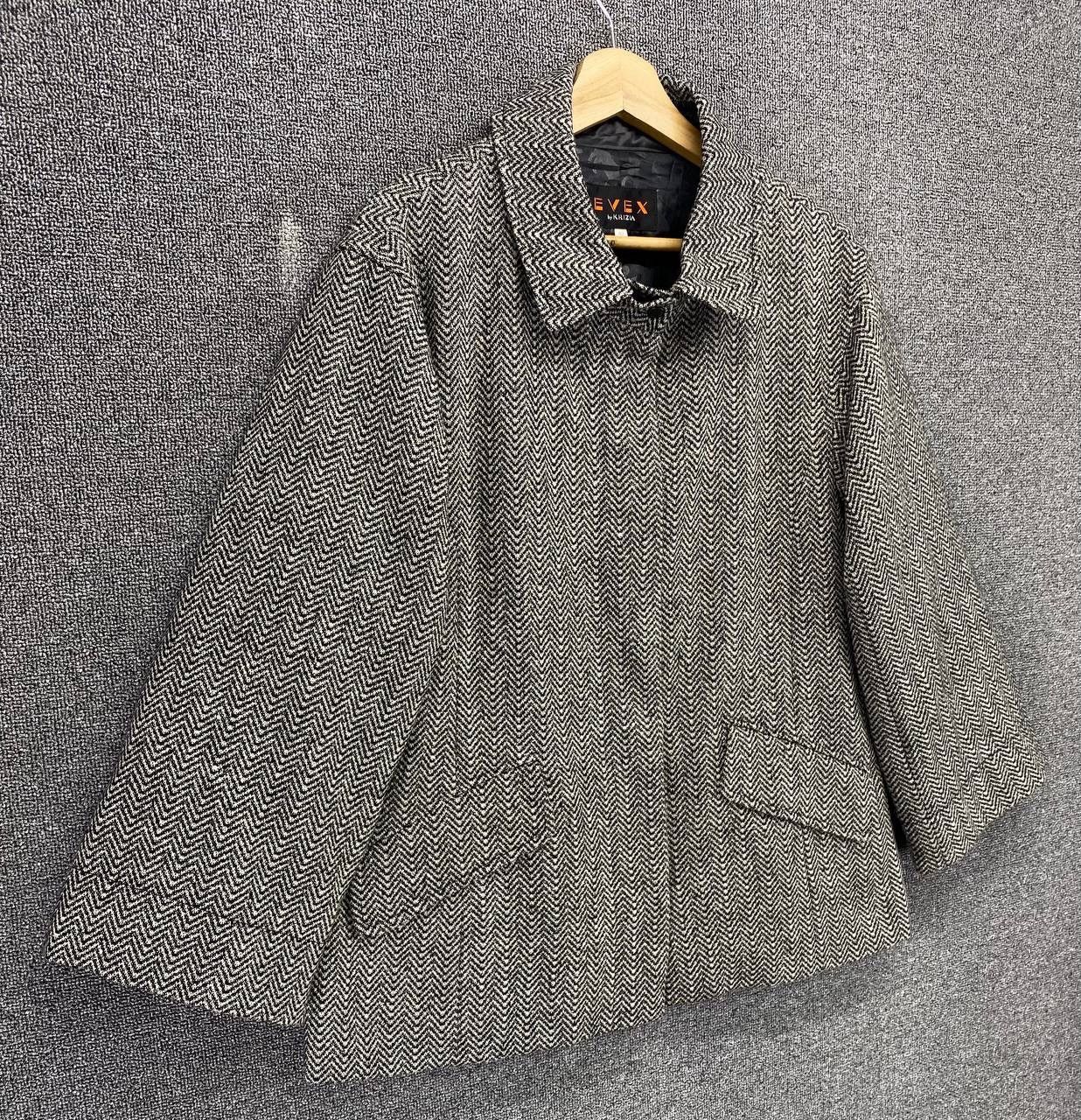 Krizia Uomo Vintage Krizia Uomo Evex Wool Jacket Size M / US 6-8 / IT 42-44 - 2 Thumbnail