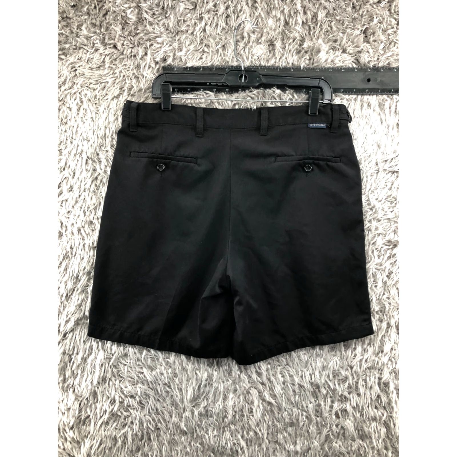 Dockers DOCKERS Chino Shorts Mens 36 Mid Black Dark Wash Size US 36 / EU 52 - 4 Thumbnail
