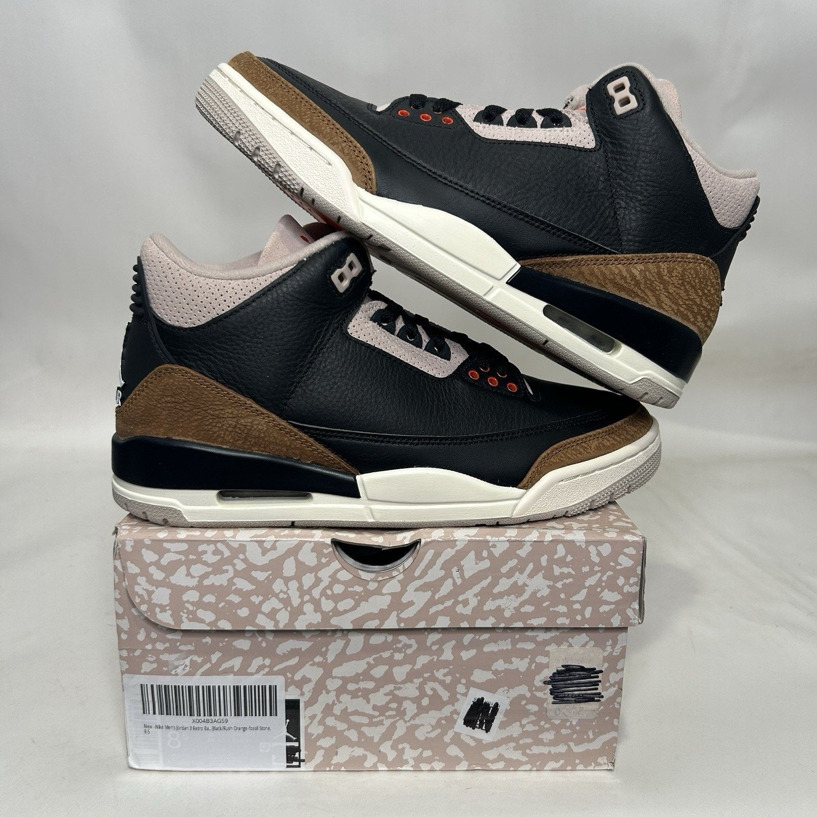 Jordan Brand Nike Air Jordan 3 Retro OG “Desert Elephant” 2022 Size US 8.5 / EU 41-42 - 1 Thumbnail