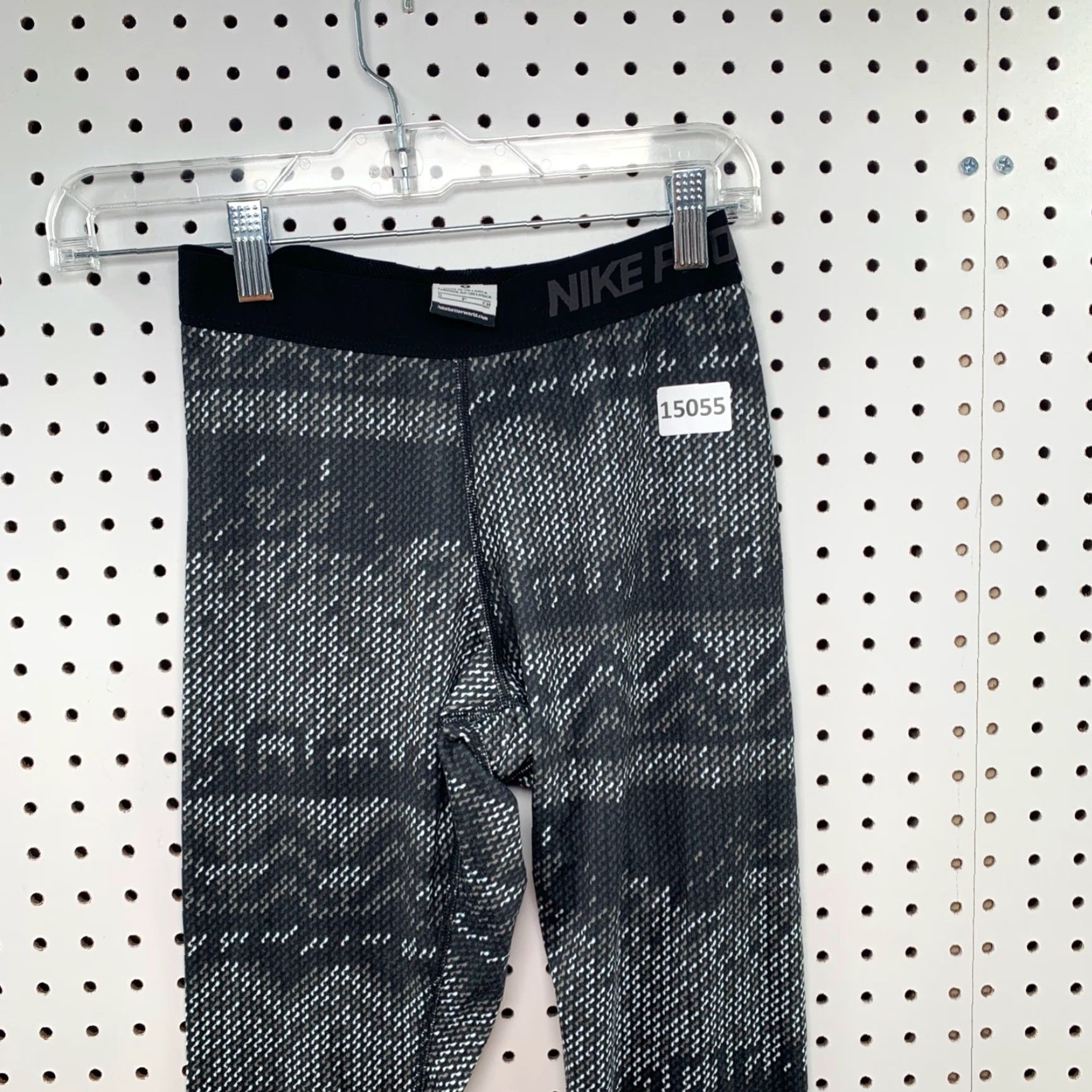 Nike Nike Women's Pro Dri Fit Compression Tights Pants Small Black White Size 28" / US 6 / IT 42 - 7 Thumbnail